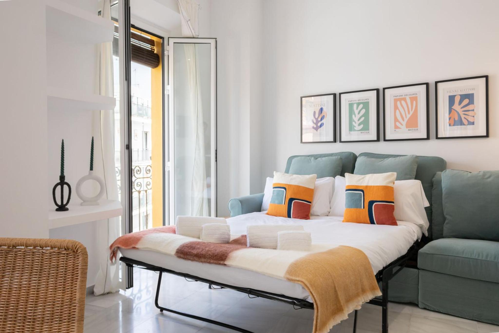 Apartamento de dos habitaciones