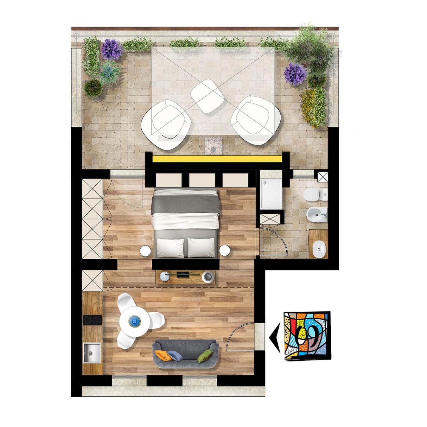 Penthouse Apartment photo 2