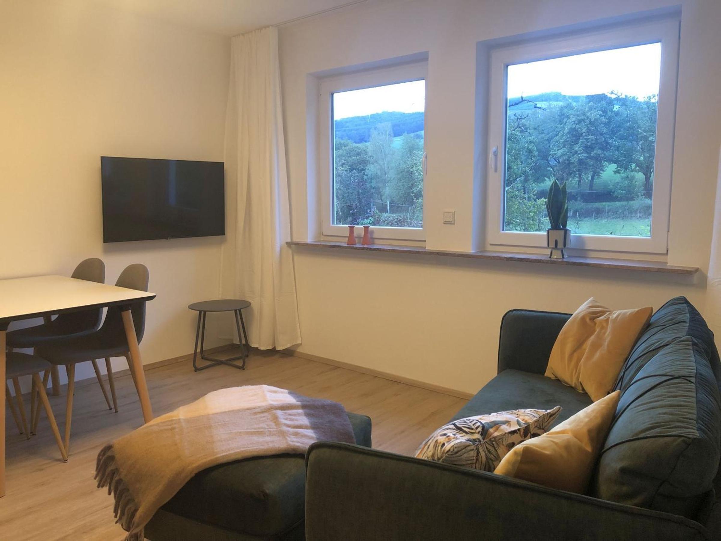 Two-Bedroom Deluxe Apartment with Garden View