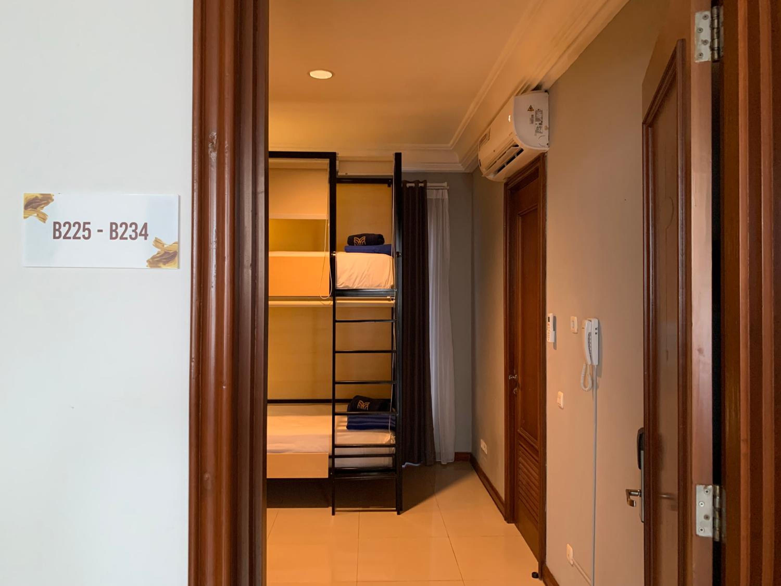 Bunk Bed In Female Dormitory Room