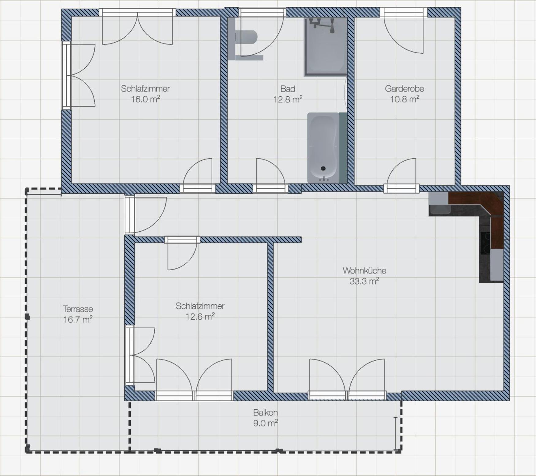 Two-Bedroom Apartment photo 3