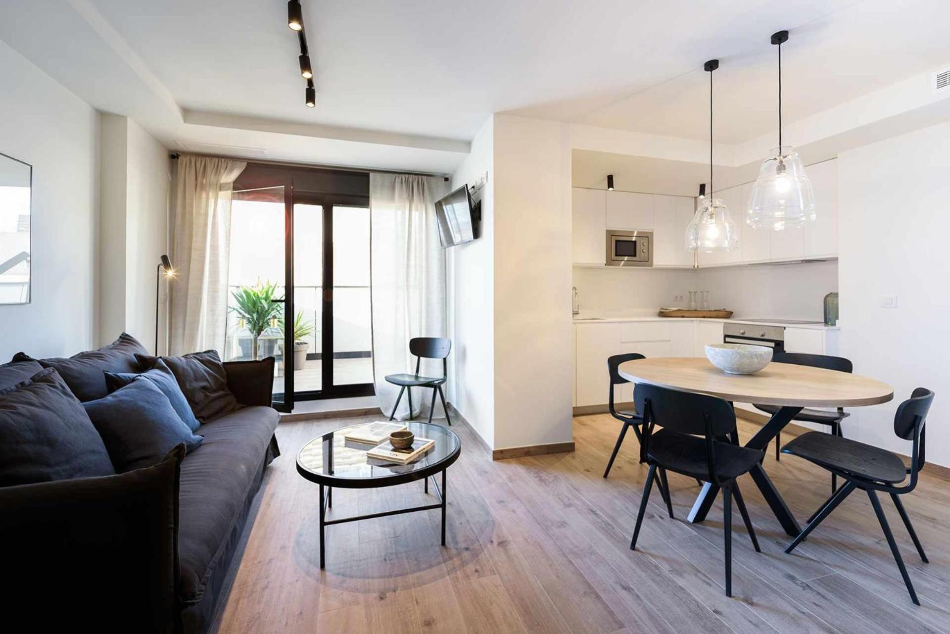 Apartamento de dos habitaciones