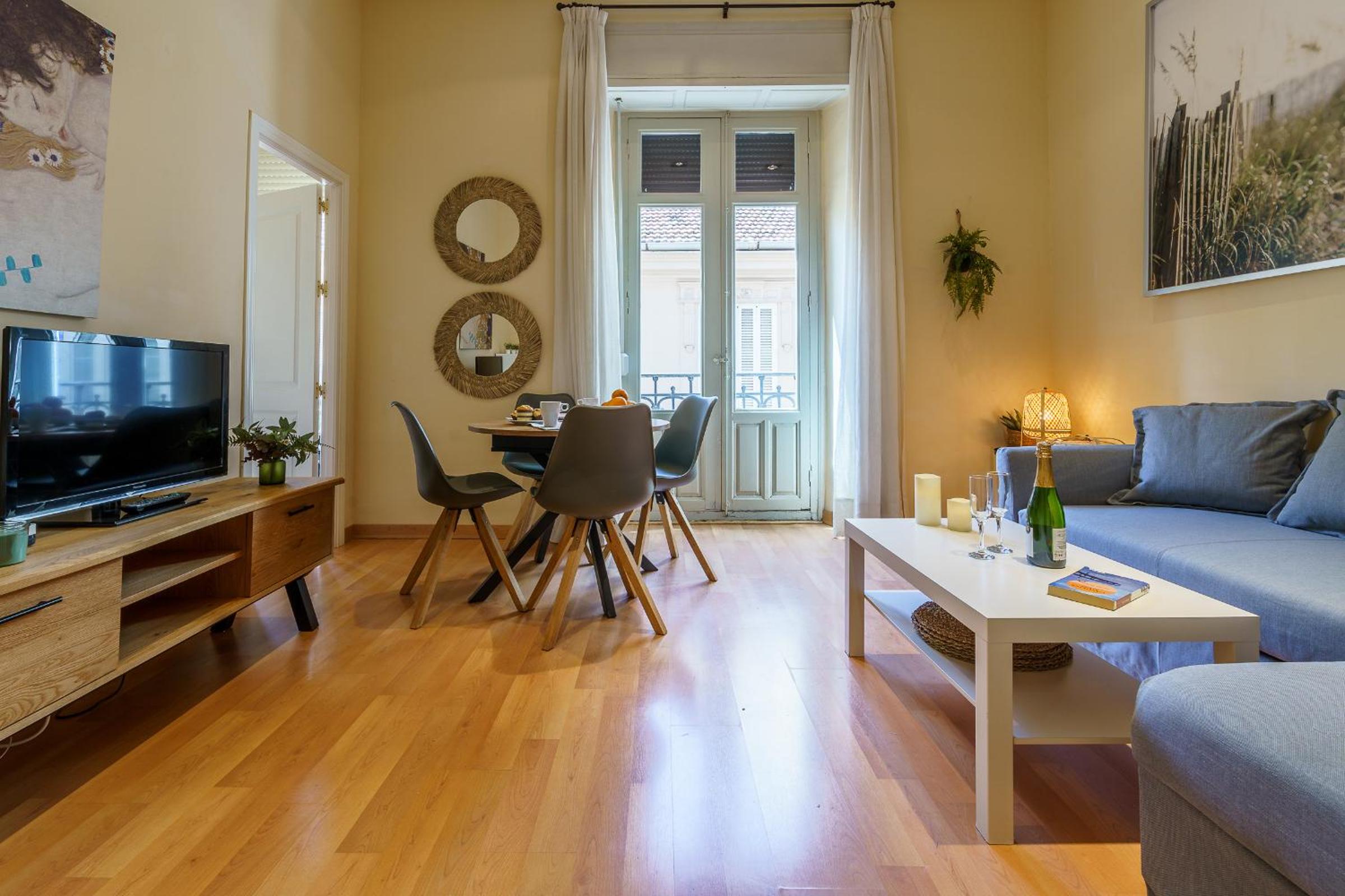 Apartamento de dos habitaciones
