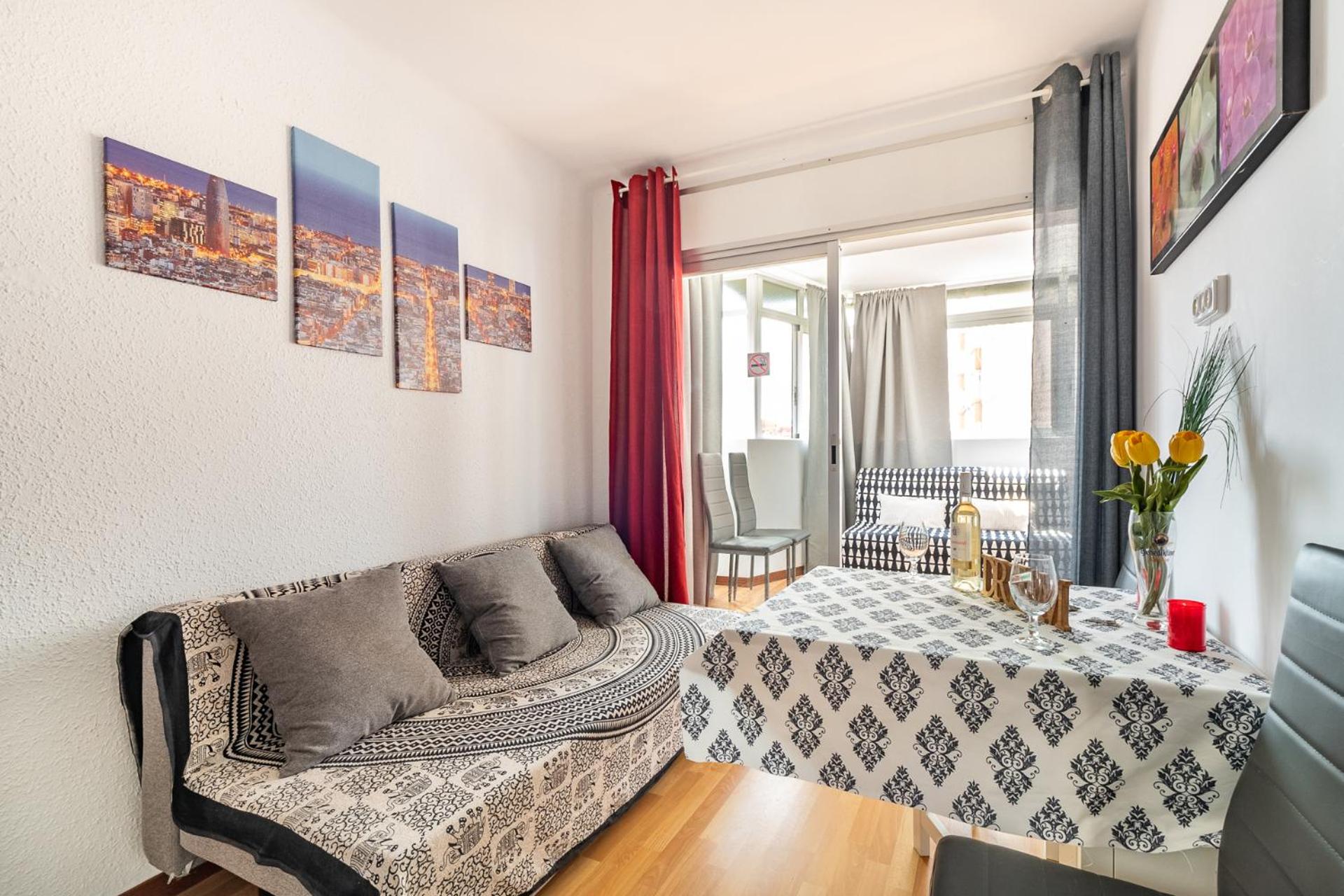 Apartamento de dos habitaciones
