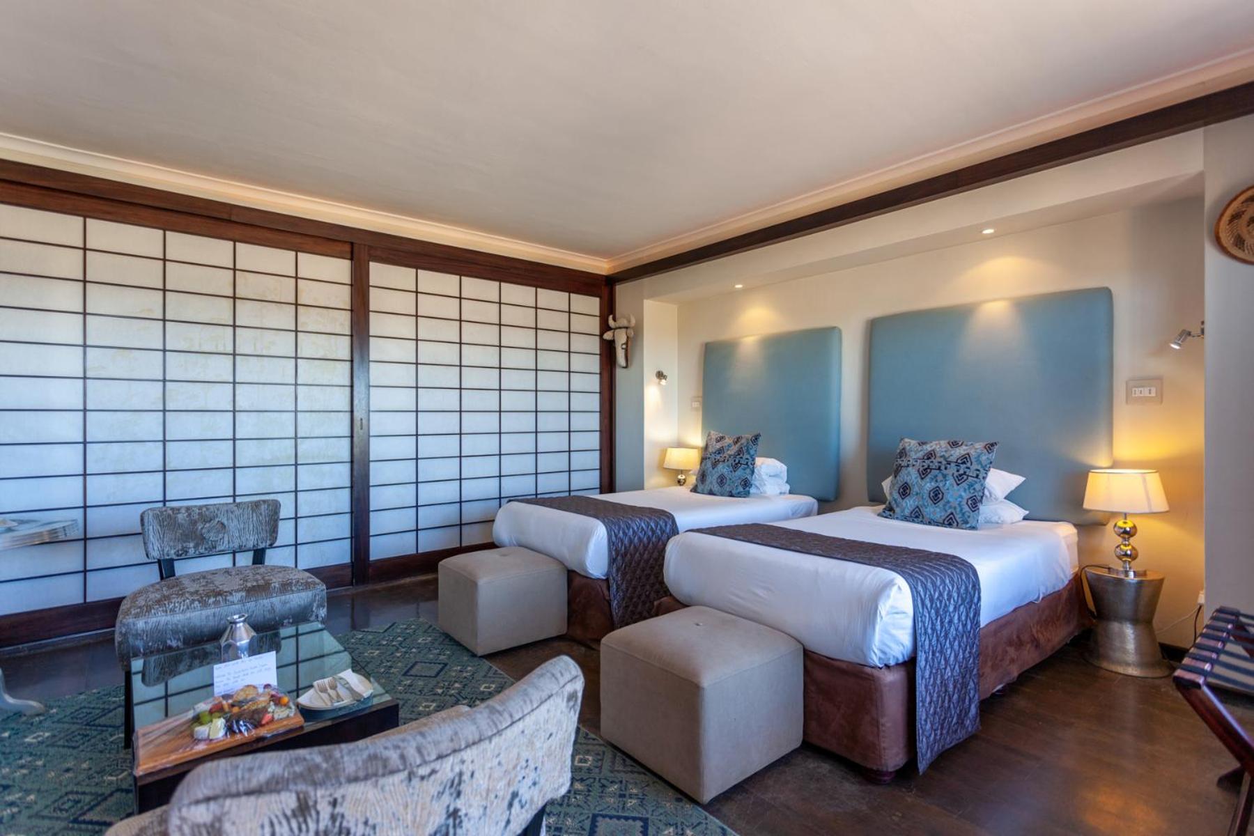 Luxury Twin Chalet with 2 Game Drives