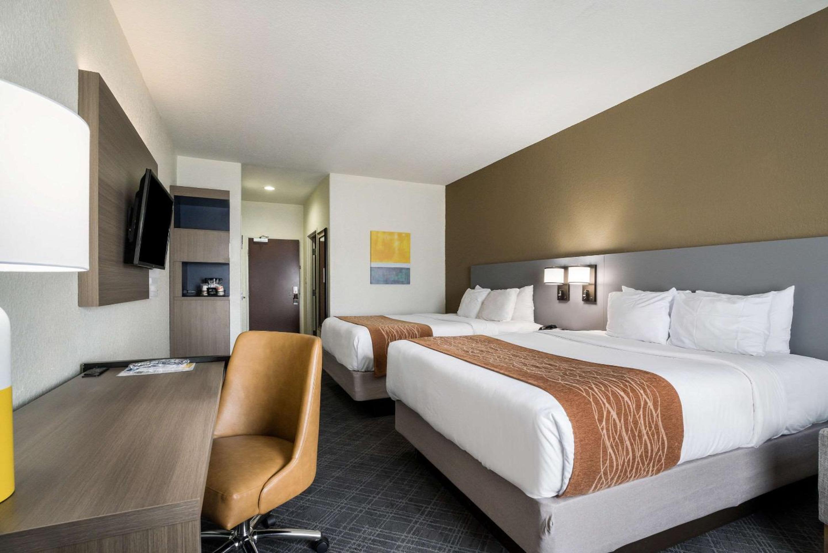 Queen Room with Two Queen Beds - Disability Access/Non-Smoking photo 3