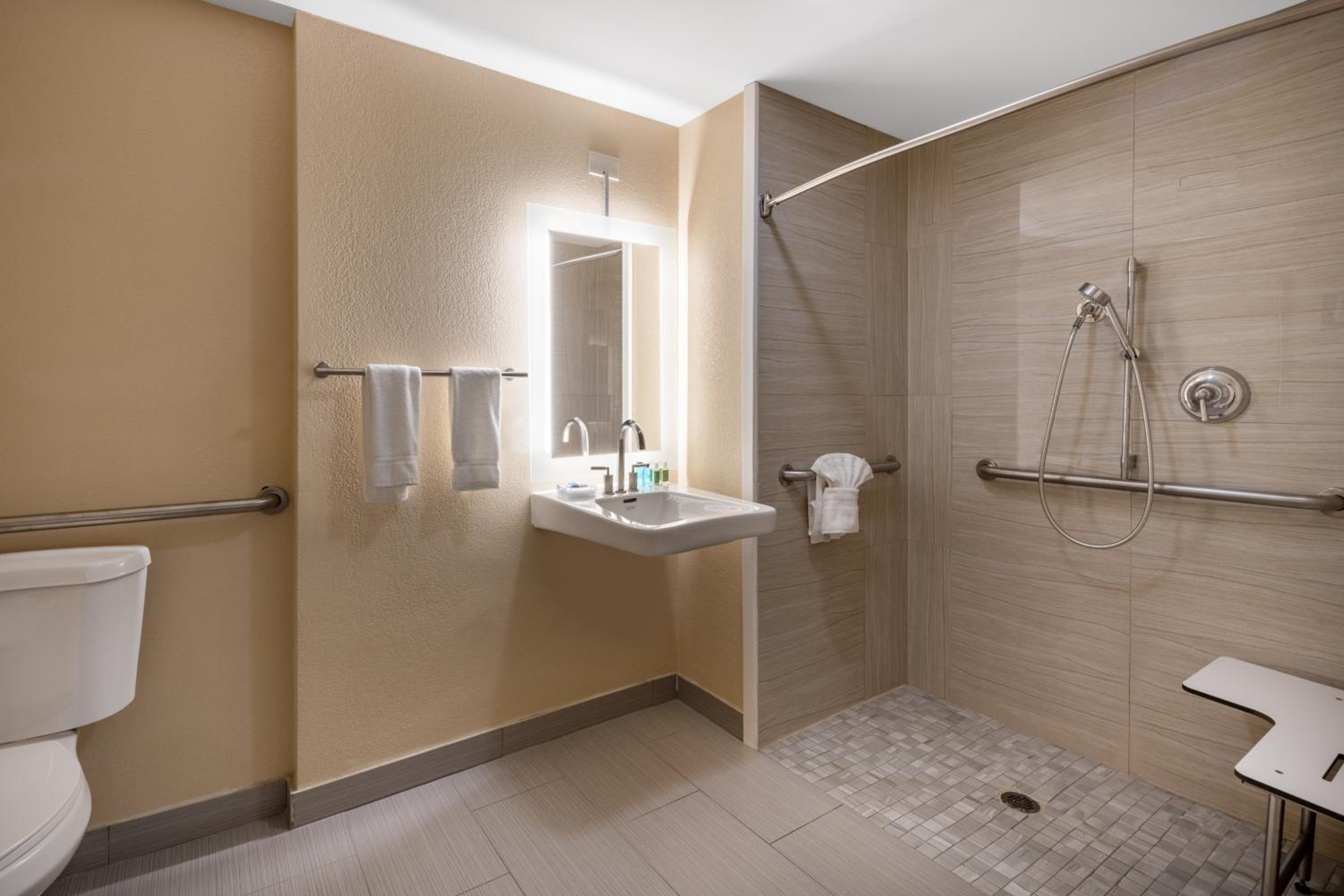 Standard King Room with Mobility Accessible Roll-In Shower - Photo 10