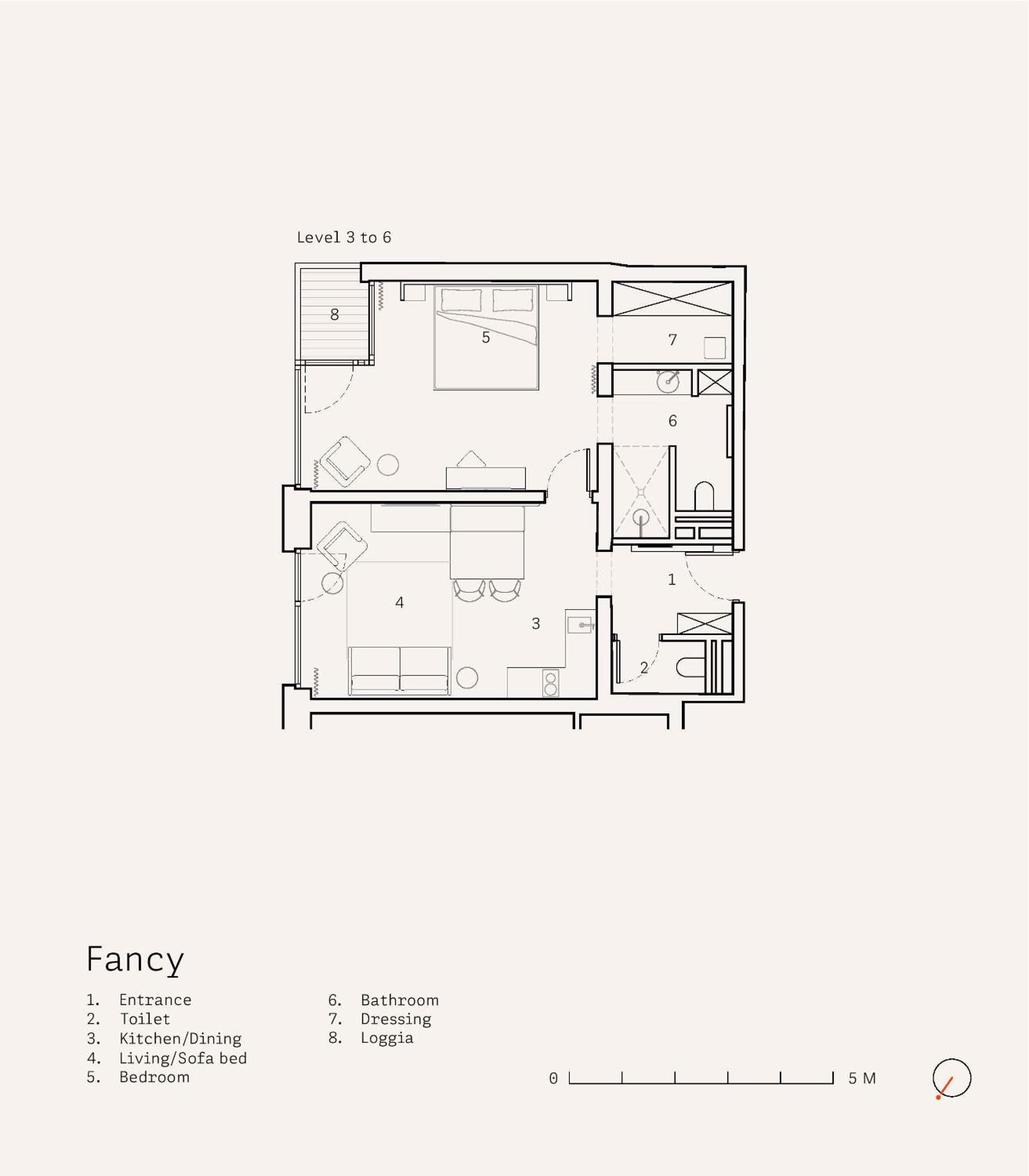 Apartment with Balcony photo 3
