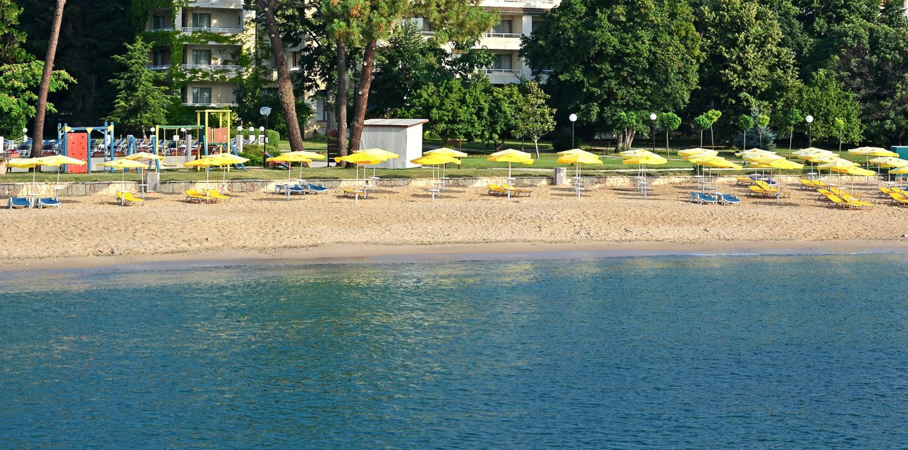 Double or Twin Room with Sea View and Free Private Beach Access