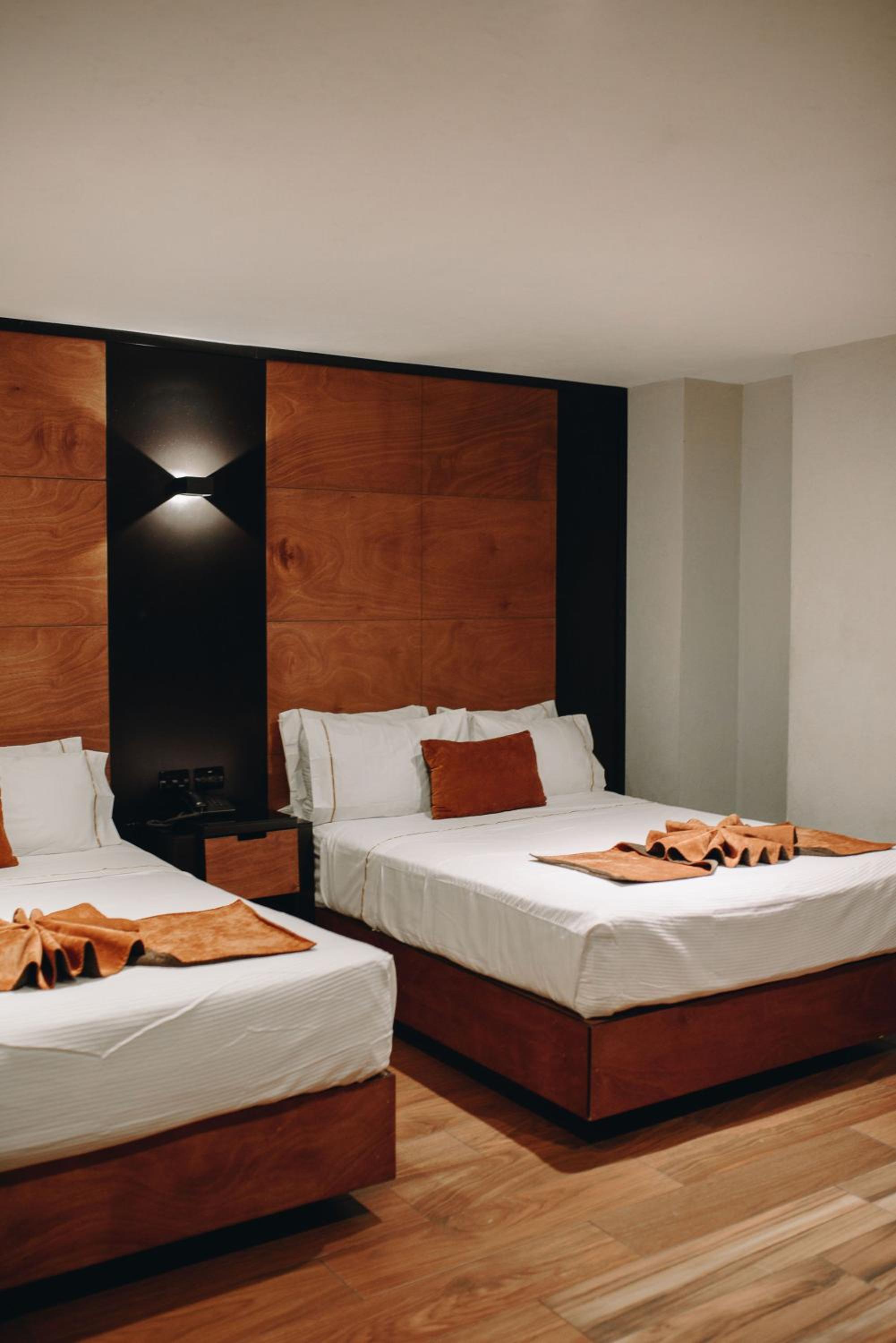 Standard Double Room with Two Double Beds - No view - Photo 5