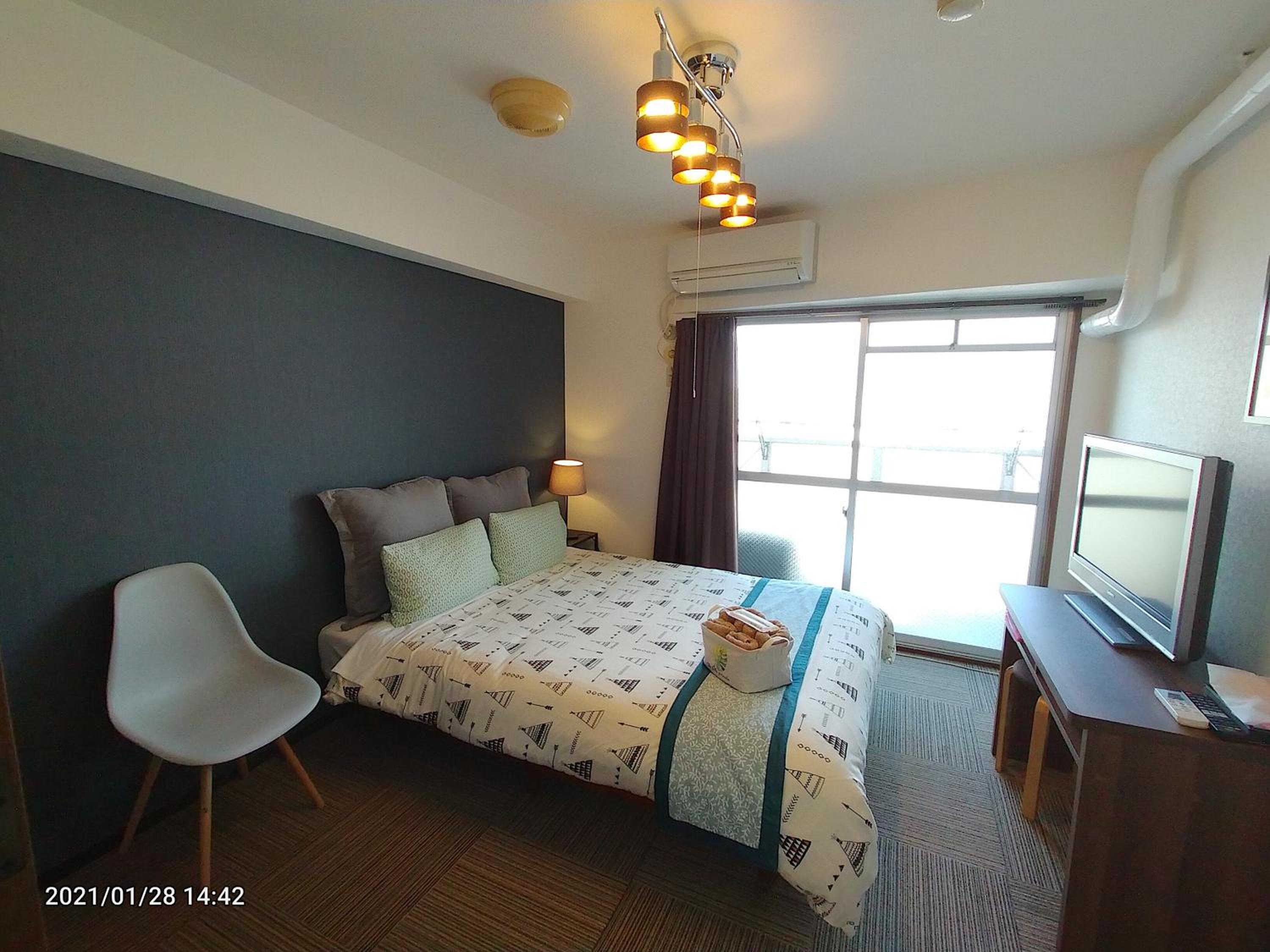 Double Bed Room with Balcony (2 Adults + 1 Child) 1104 - Photo 1