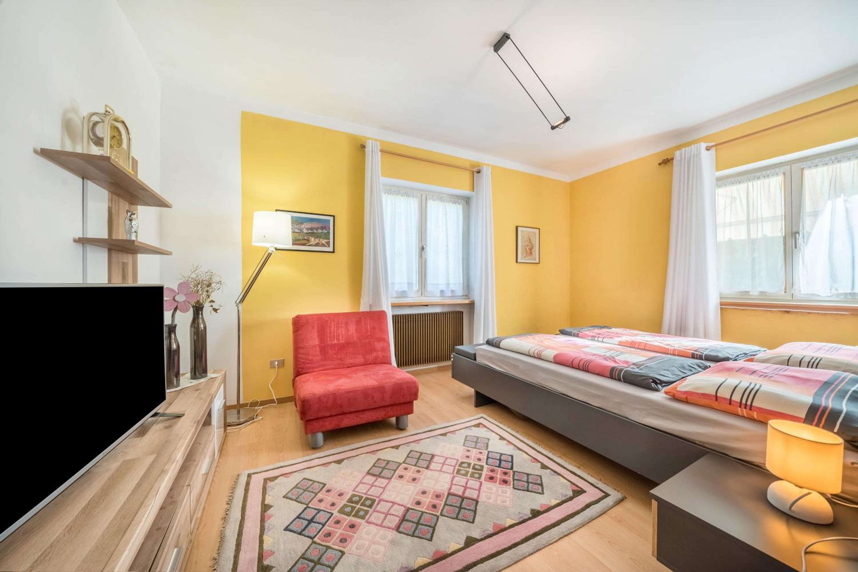 One-Bedroom Apartment with Garden View