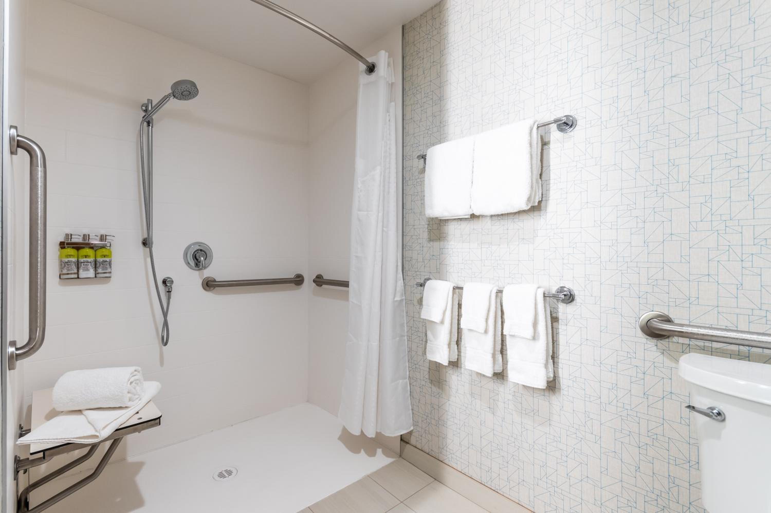 Standard King Room with Mobility Accessible Roll-In Shower - Photo 3