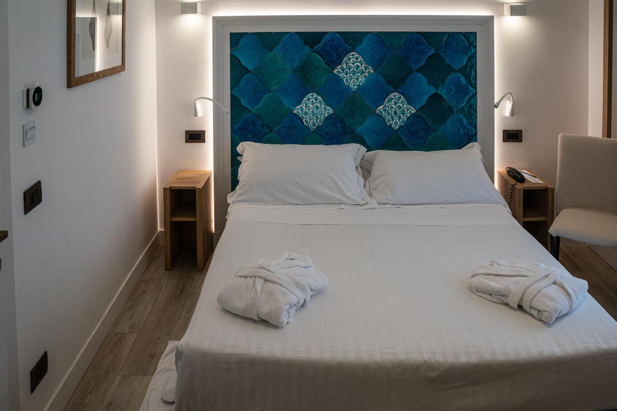 Habitación Doble Deluxe con Terraza y Vista al Mar