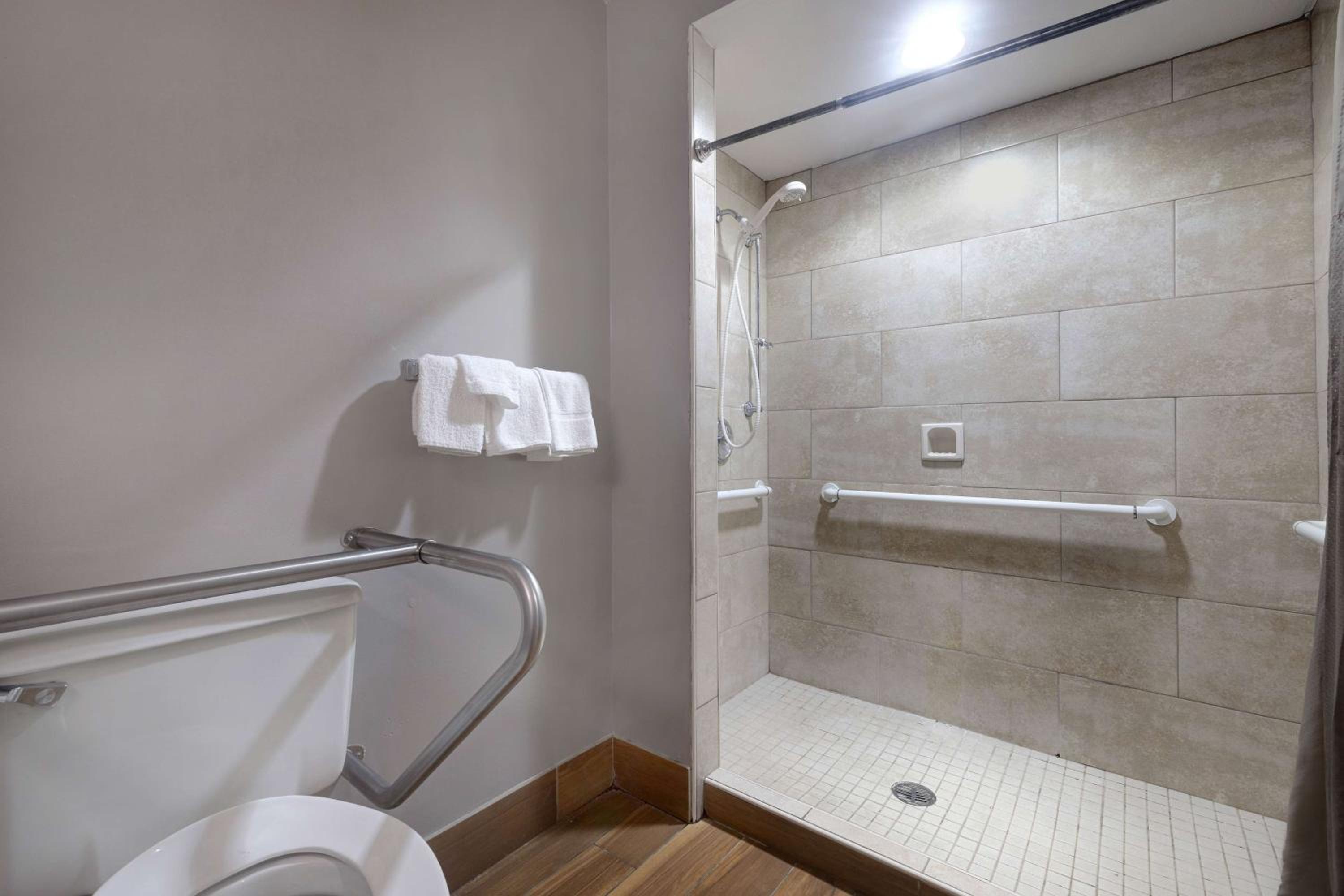 King Room with Roll-in Shower - Disability Access - smoking