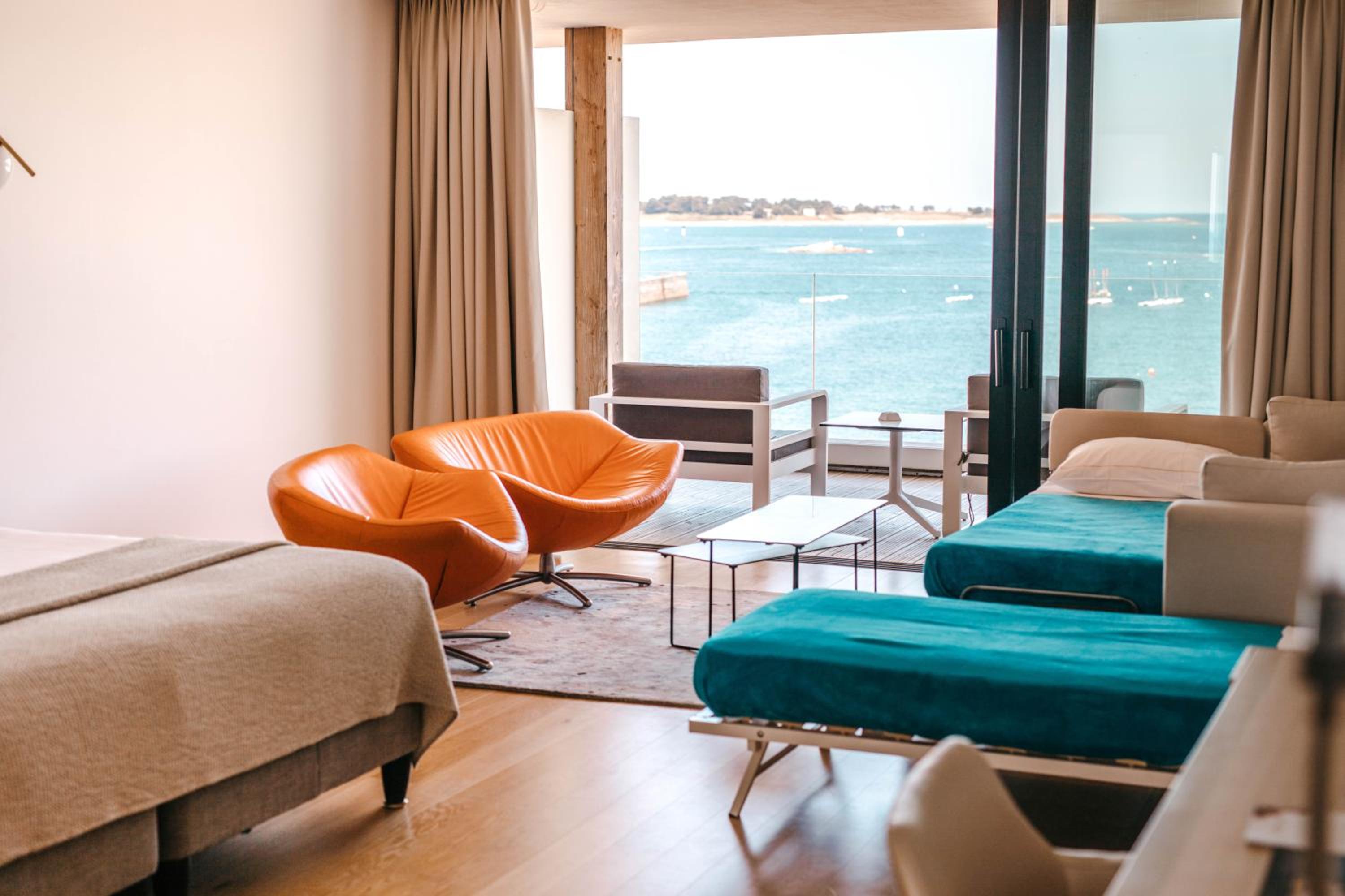 Chambre de Luxe Batz avec Terrasse - Vue sur Mer Chambre de Luxe Batz avec Terrasse - Vue sur Mer