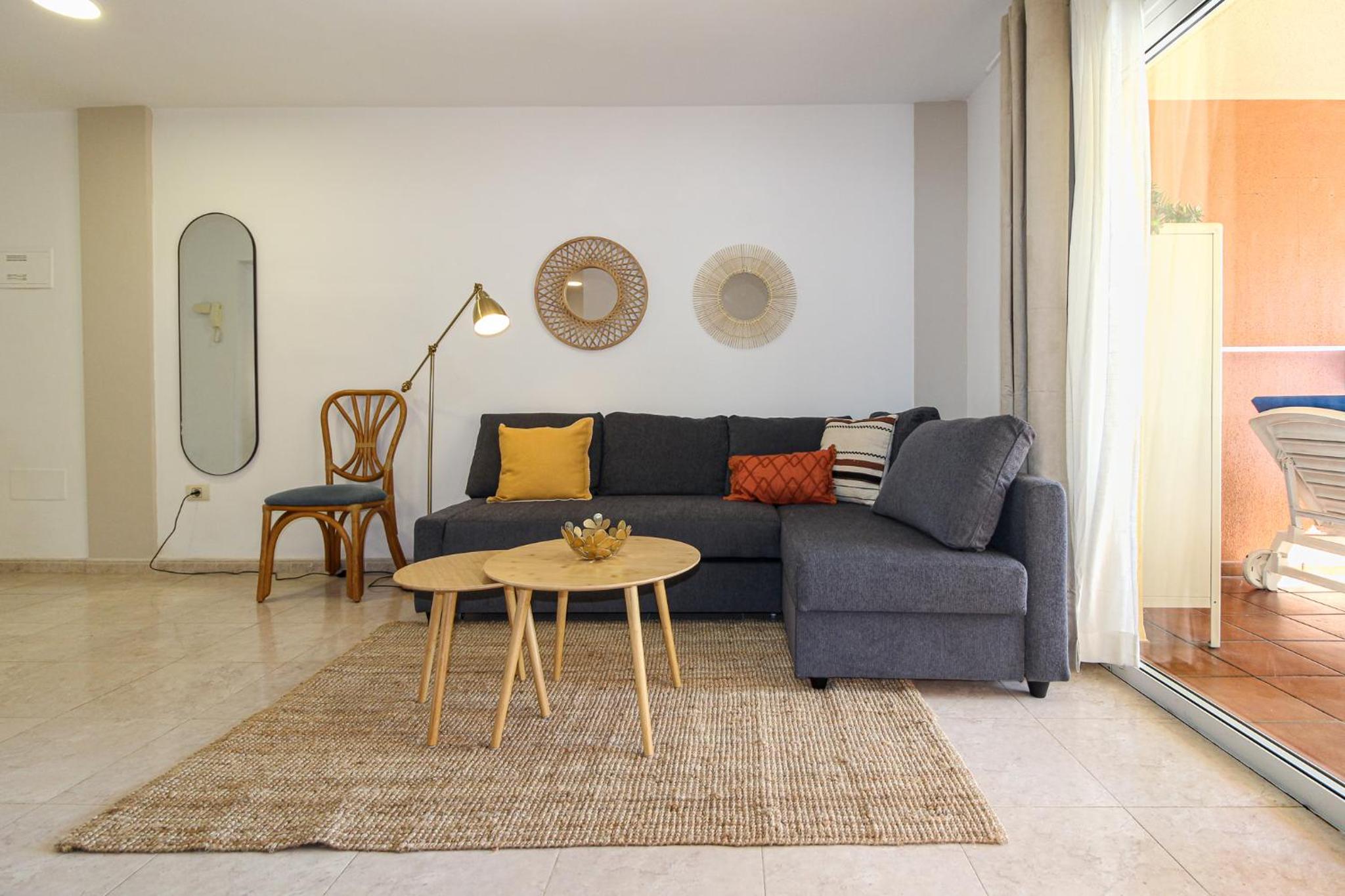 Apartamento de dos habitaciones