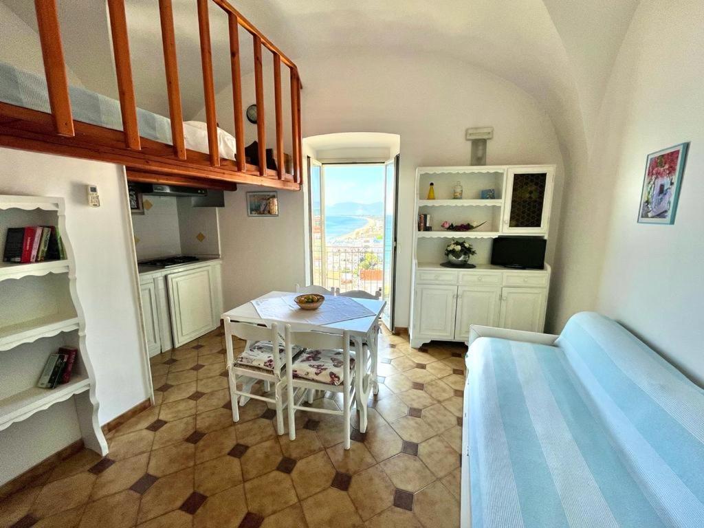 Studio with Balcony and Sea View
