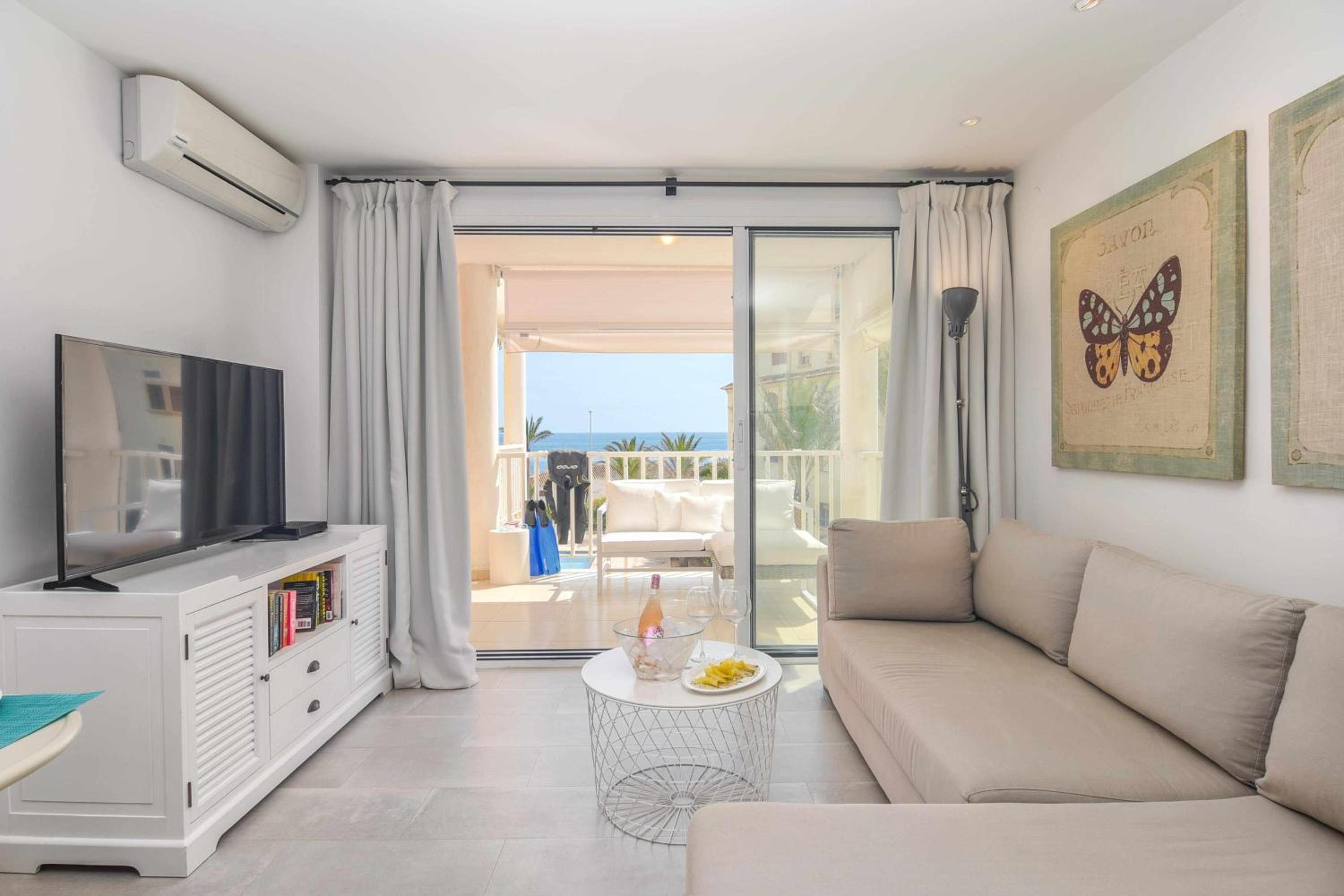 Apartamento con vista al mar