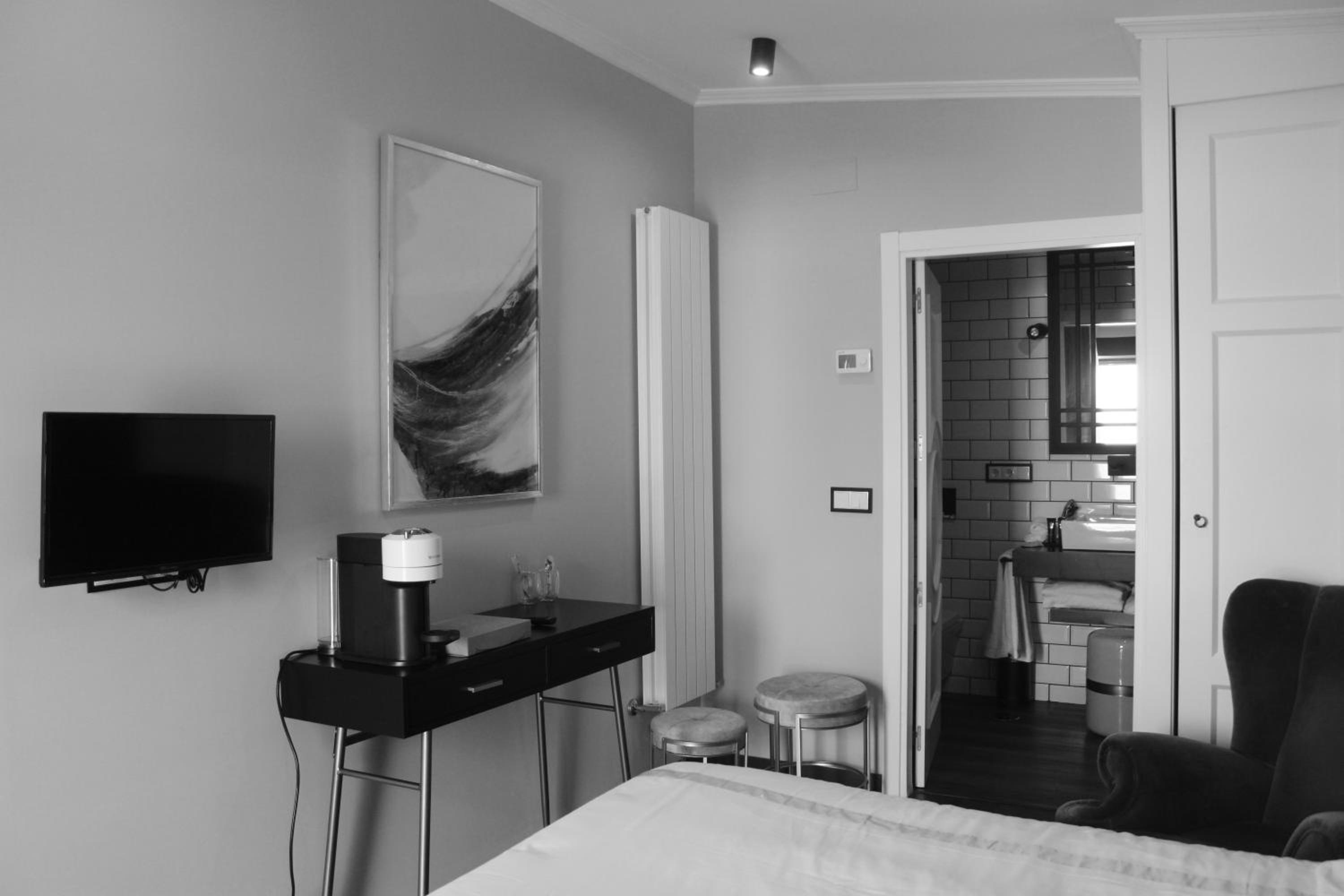 Habitación Doble Deluxe con Balcón y Vista al Mar