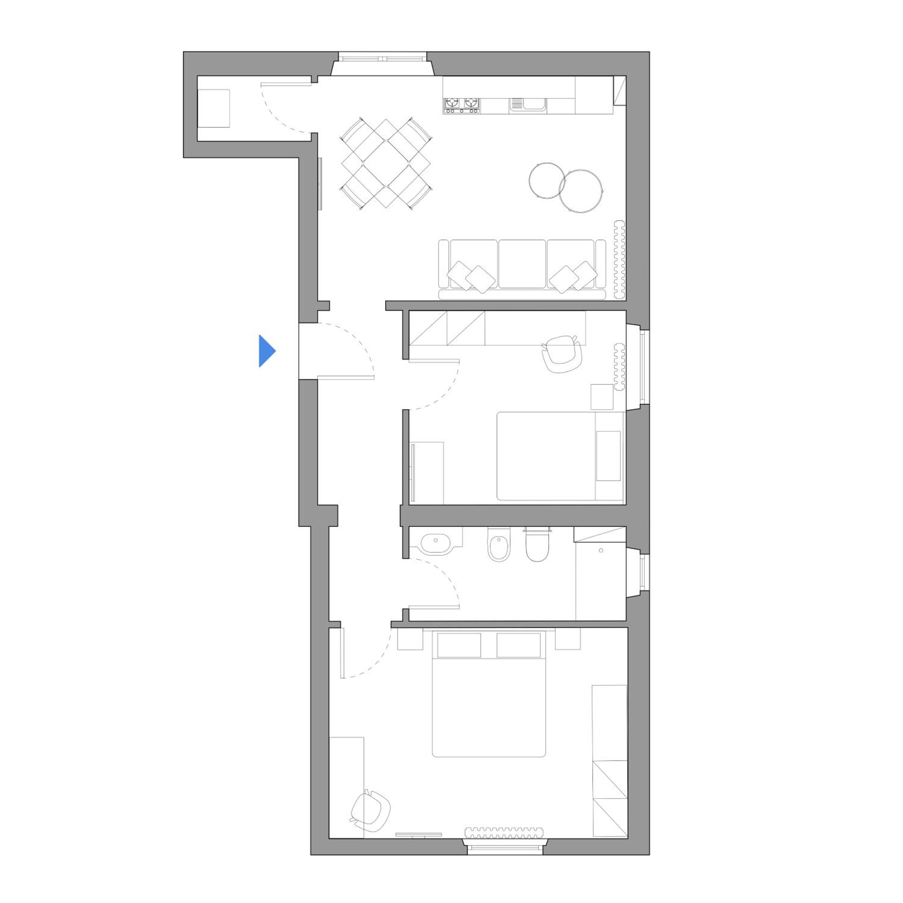 Two-Bedroom Apartment photo 3