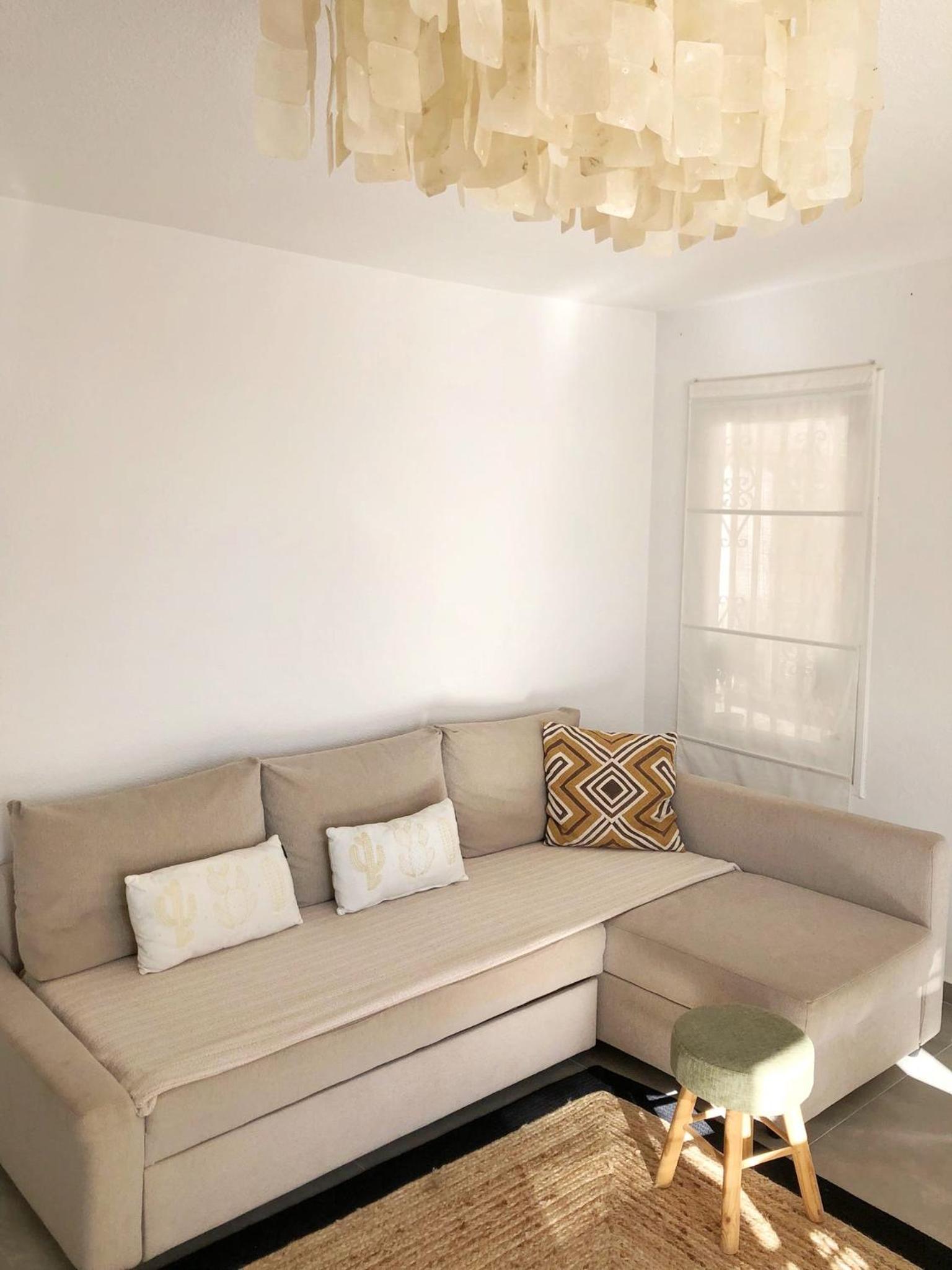 Apartamento con vista al jardín