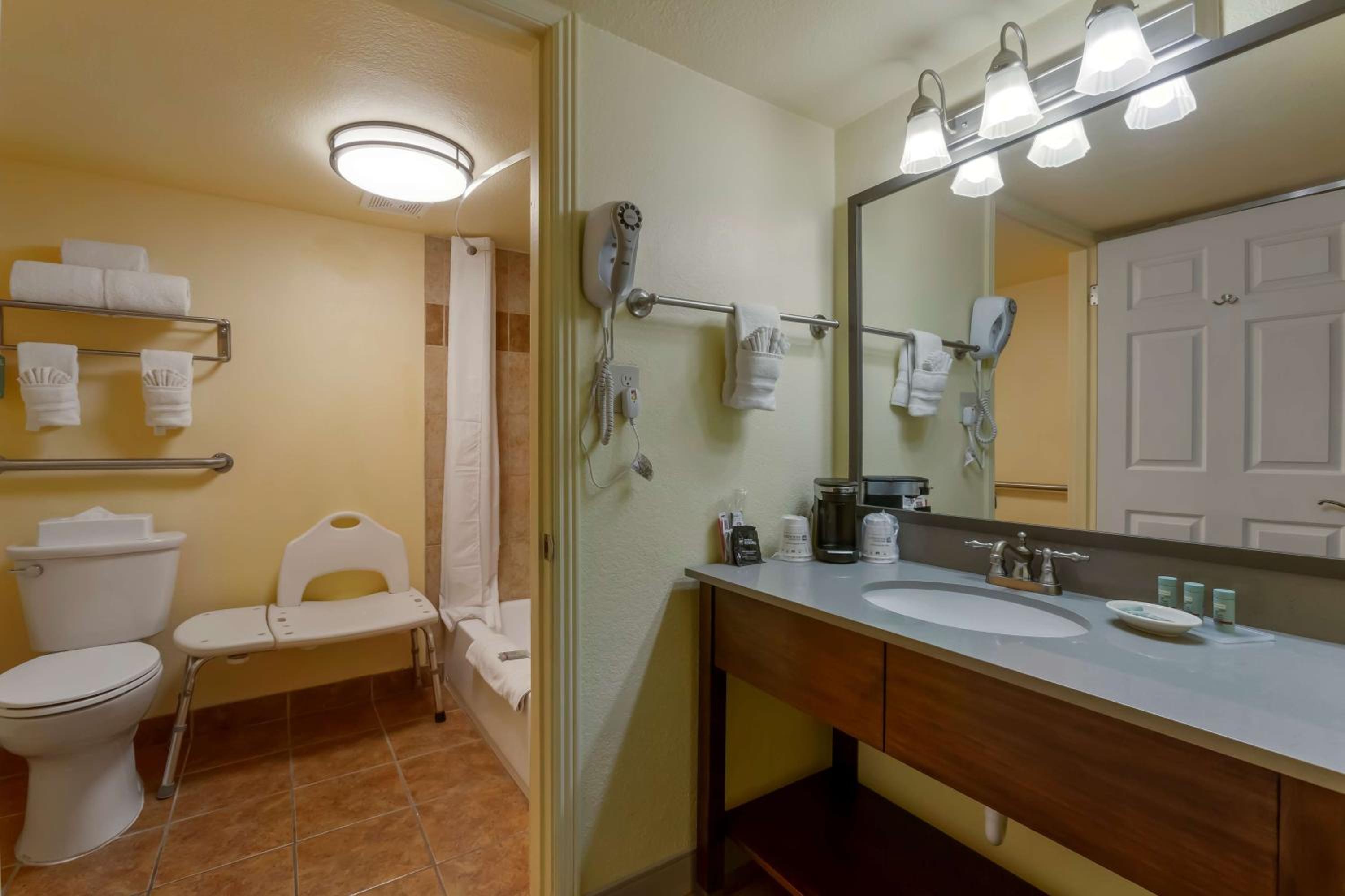Queen Room - Disability Access Tub - Photo 4