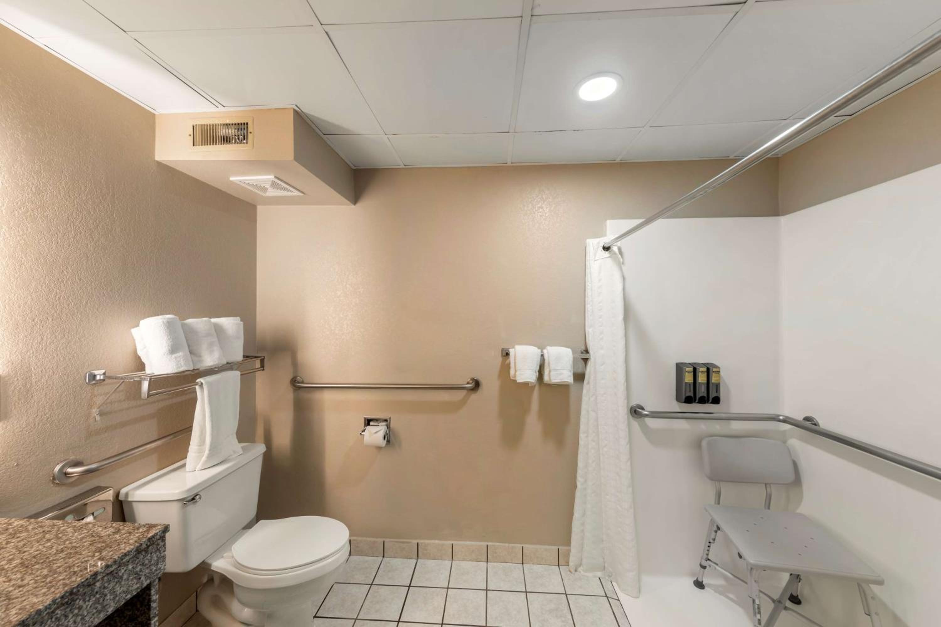 King Room with Roll-In Shower - Mobility Access