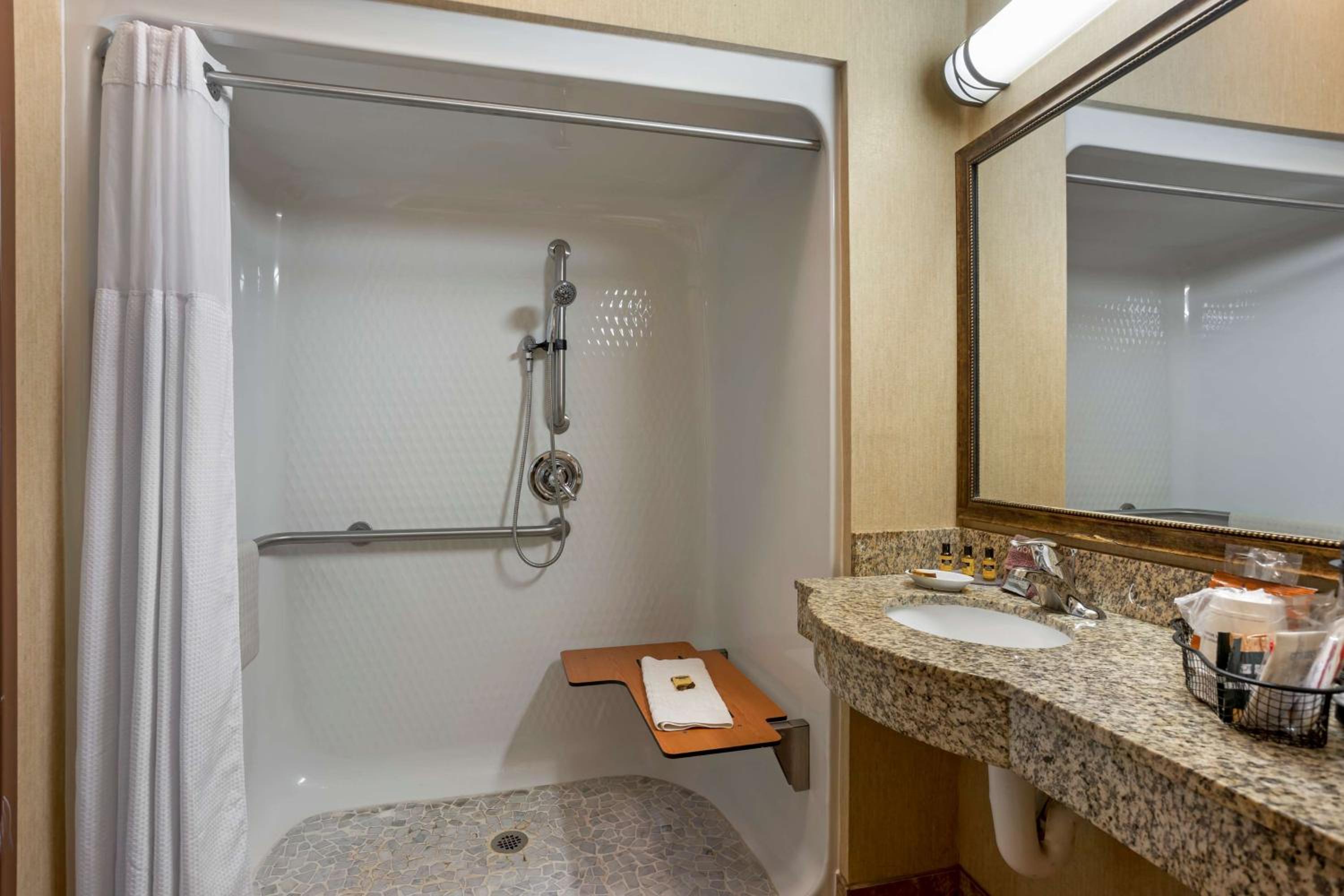 Queen Room - Mobility Accessible with Roll-In Shower photo 3