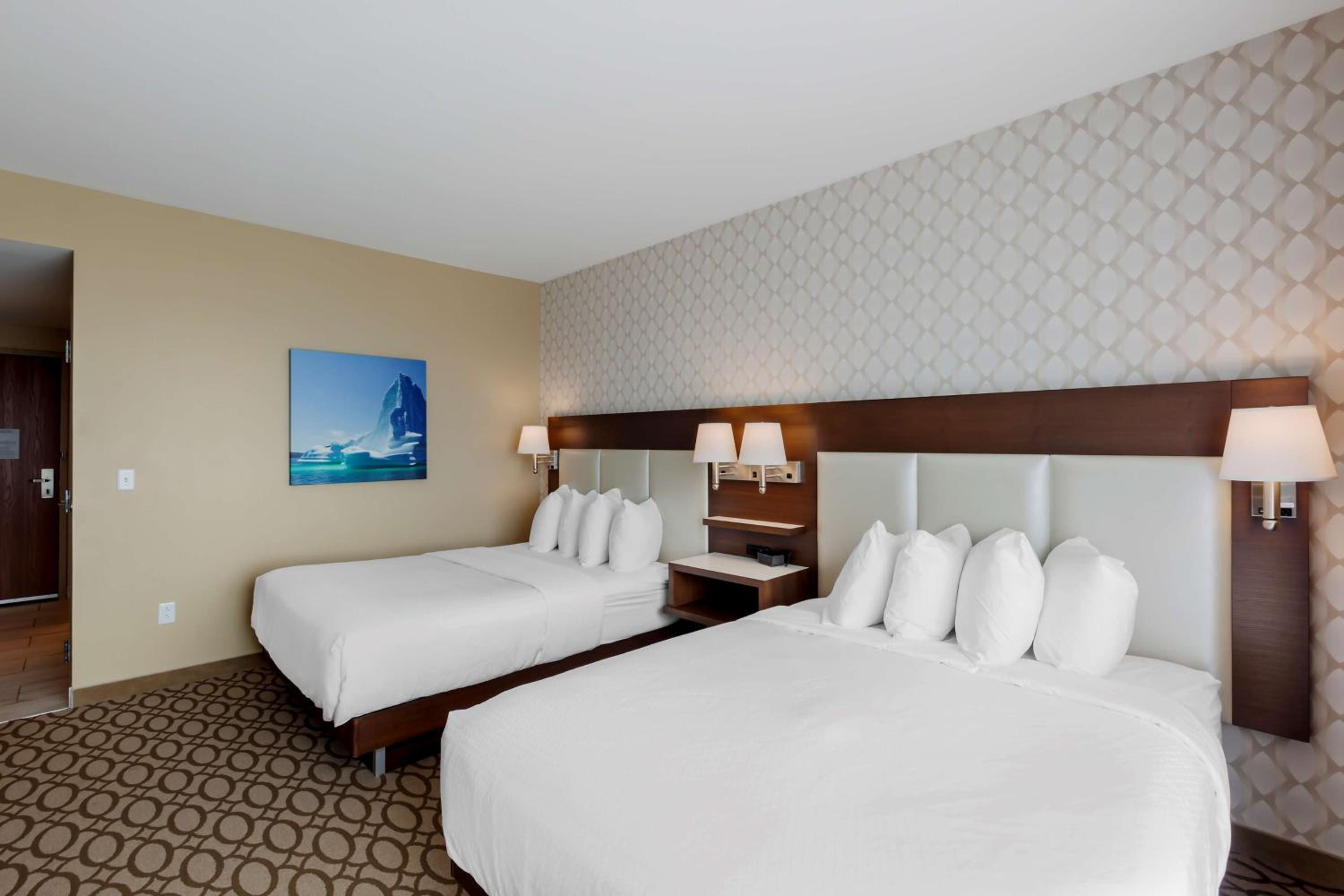 Queen Room with Two Queen Beds and Mobility Accessible Roll-In Shower