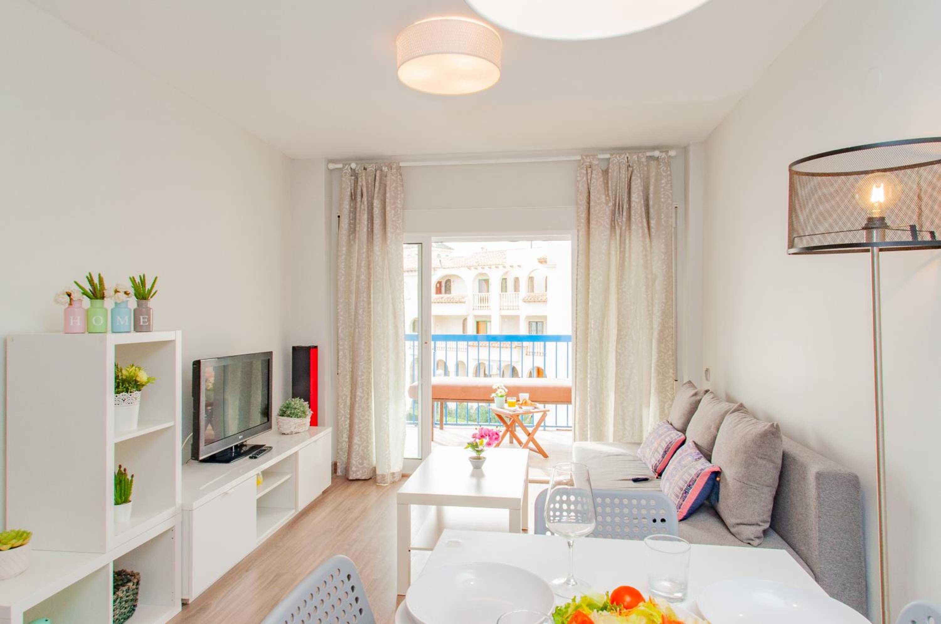 Apartamento con Balcón