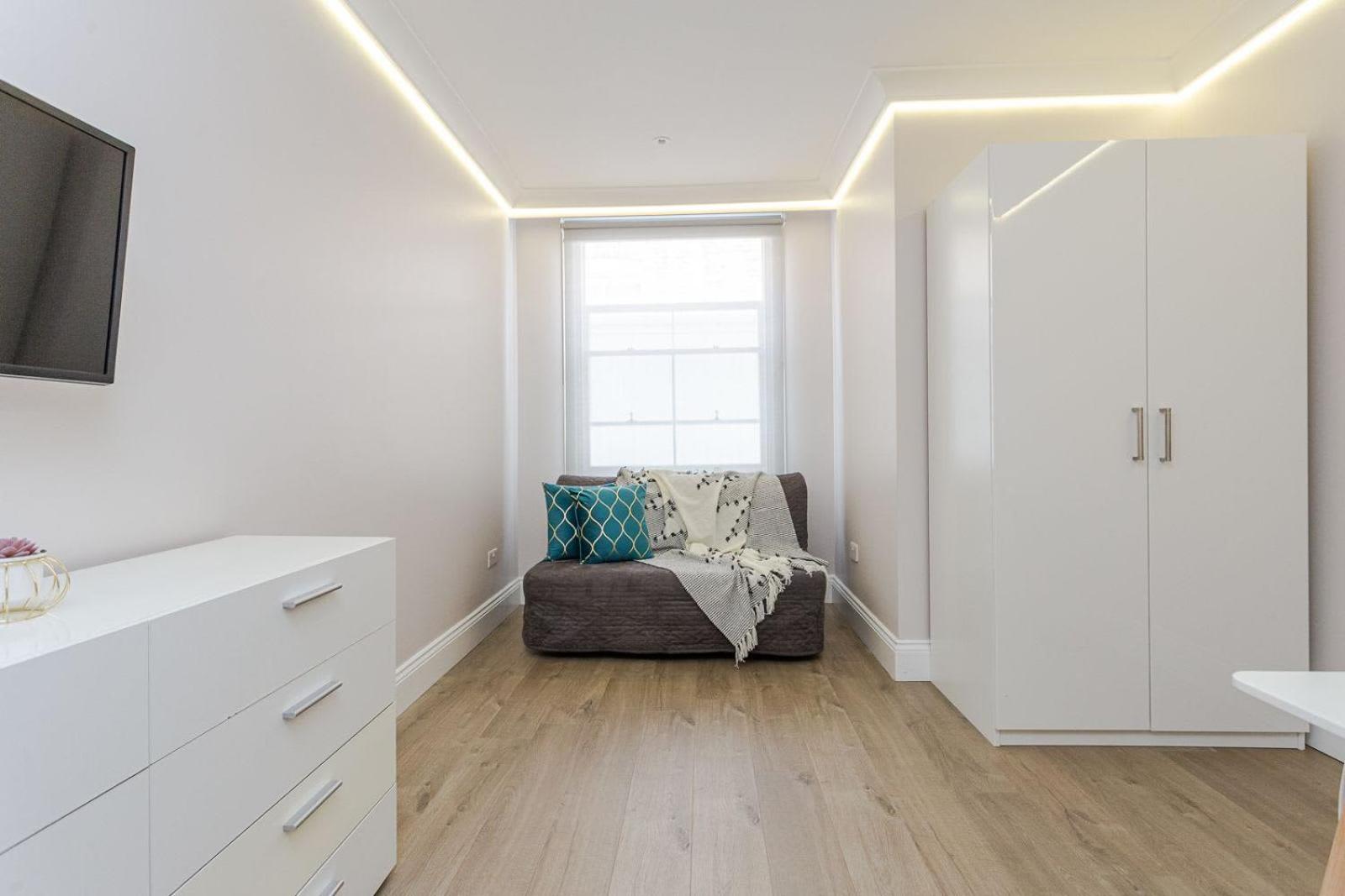 One-Bedroom Apartment with Single Sofa Bed  Lower Ground photo 3