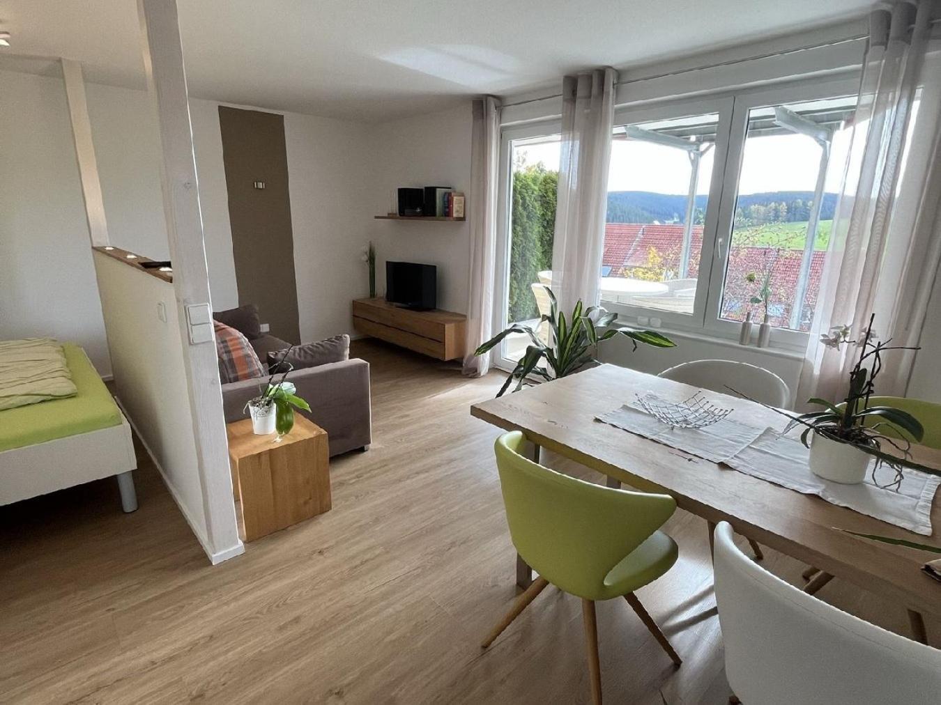 One-Bedroom Apartment with Garden View