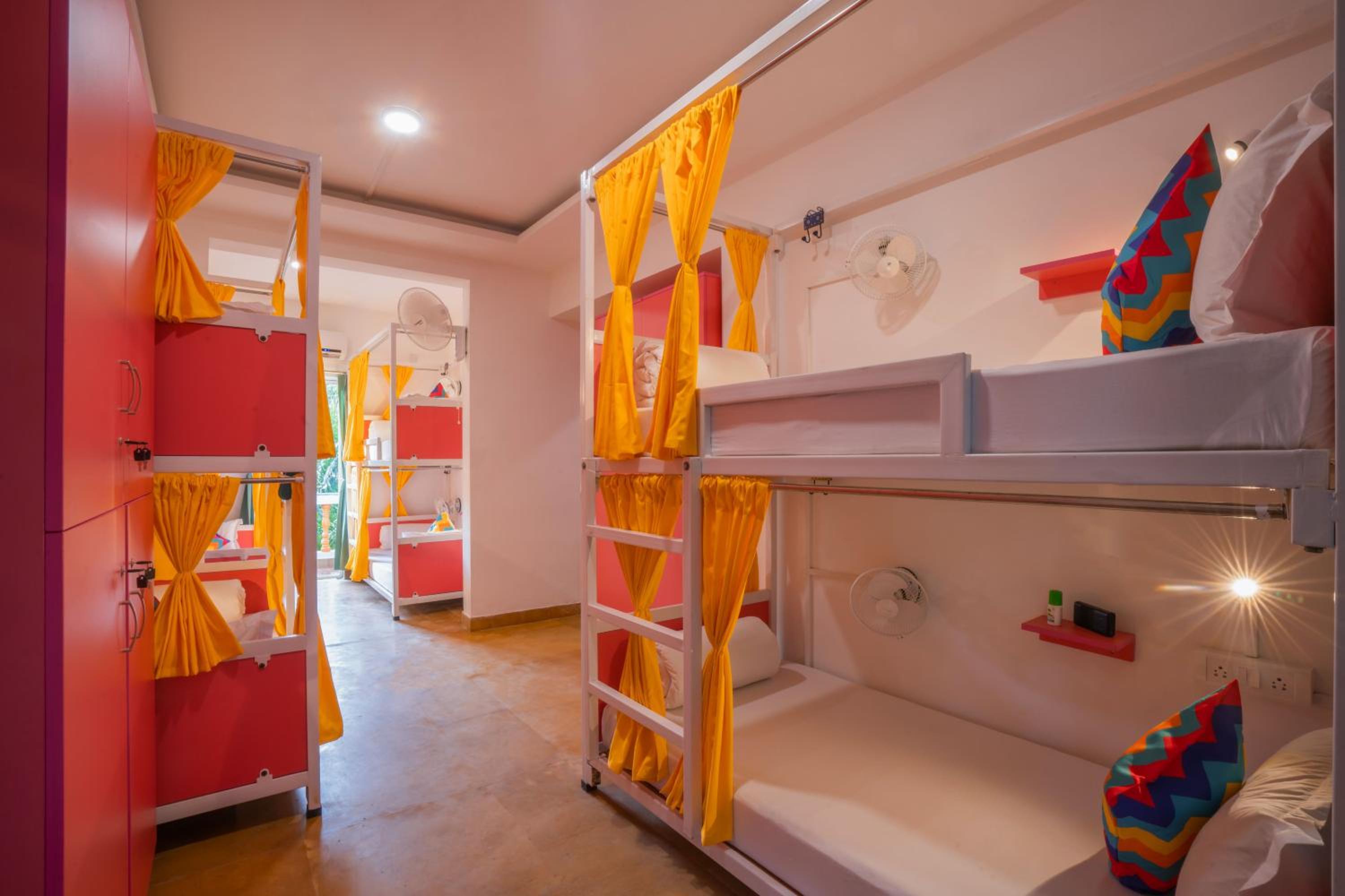 Bed in 8 Bed Female Only AC Dormitory Room with Ensuite Bathroom photo 1