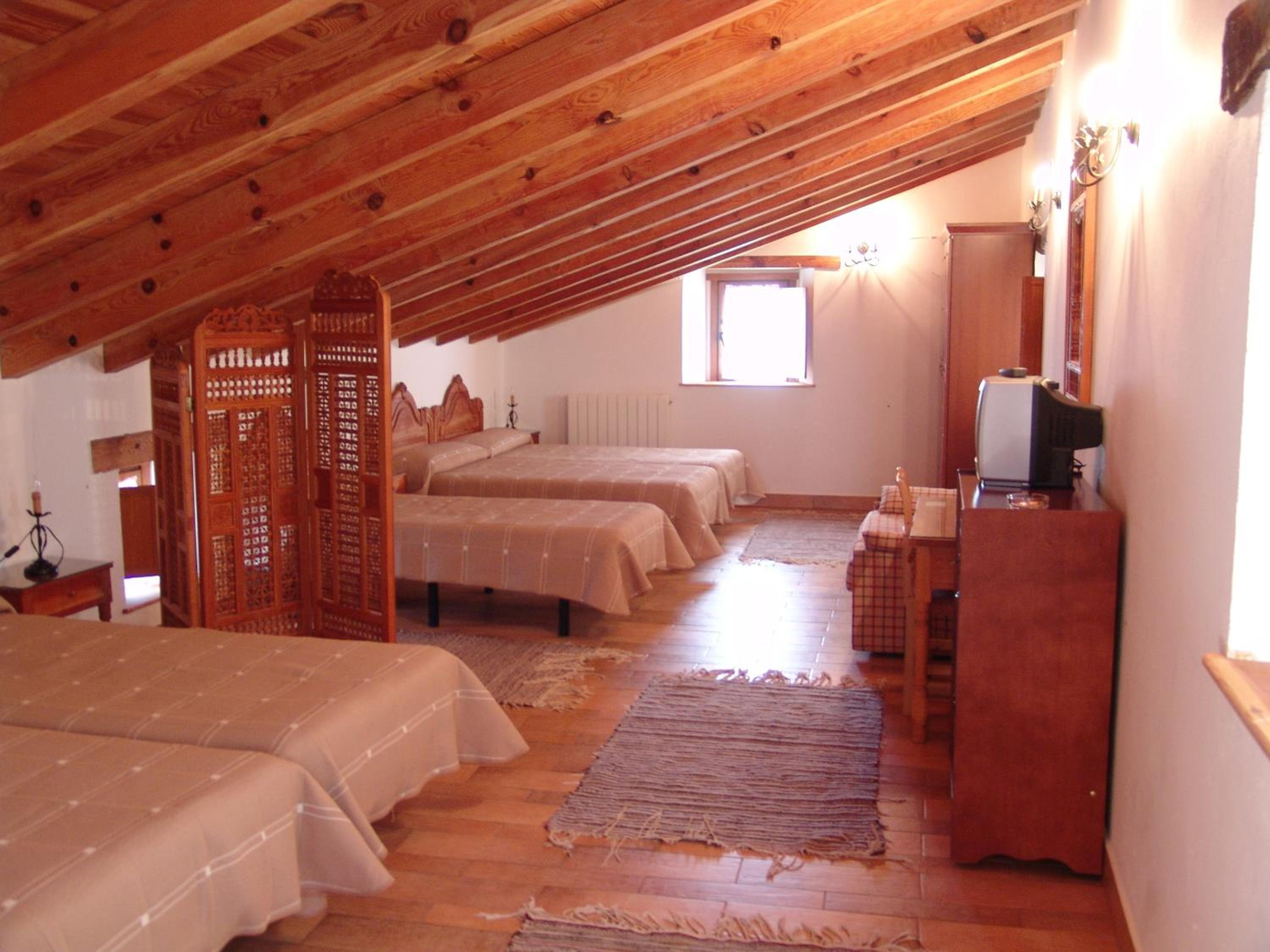 Habitación familiar del ático