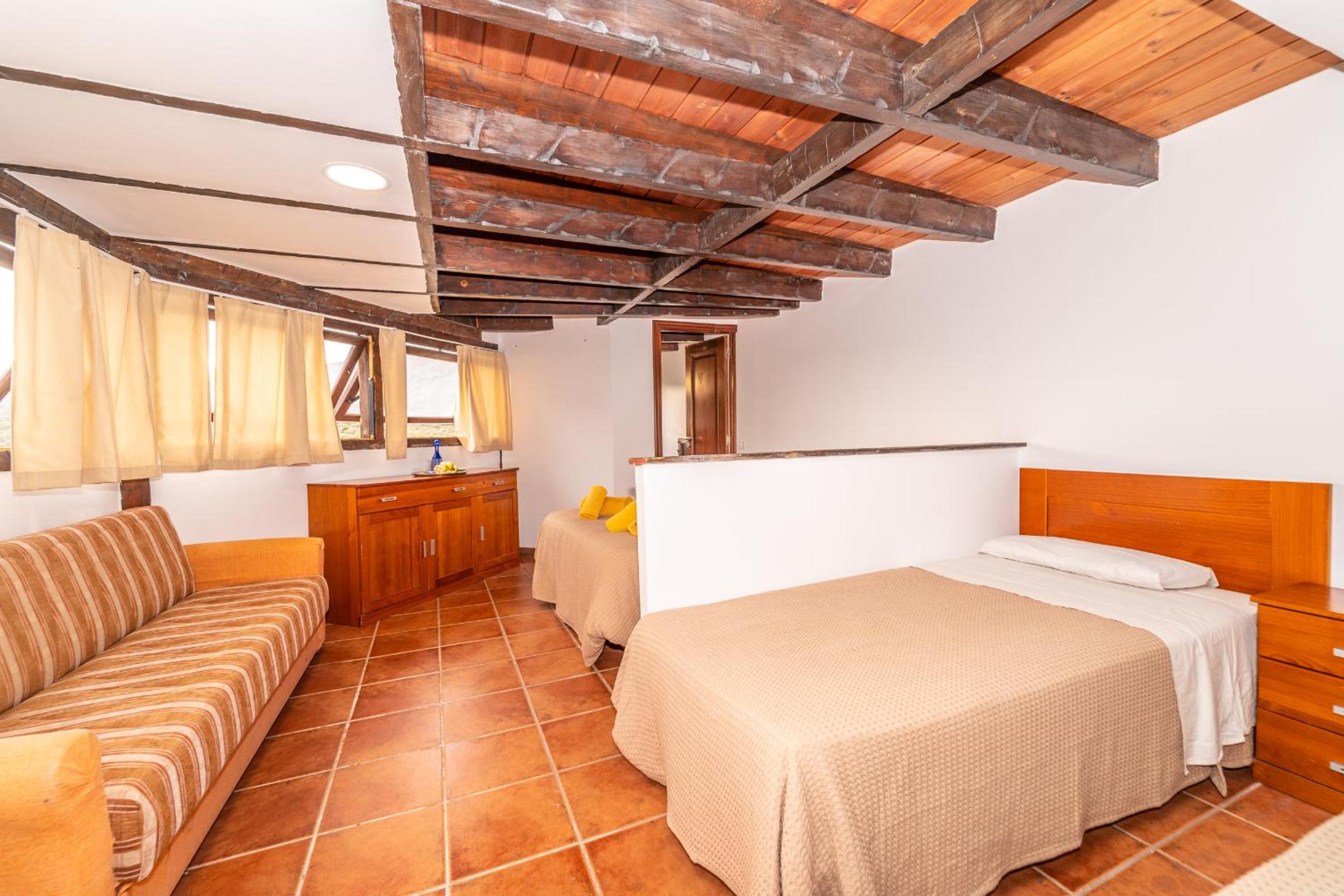 Habitación Cuádruple con Vista al Mar