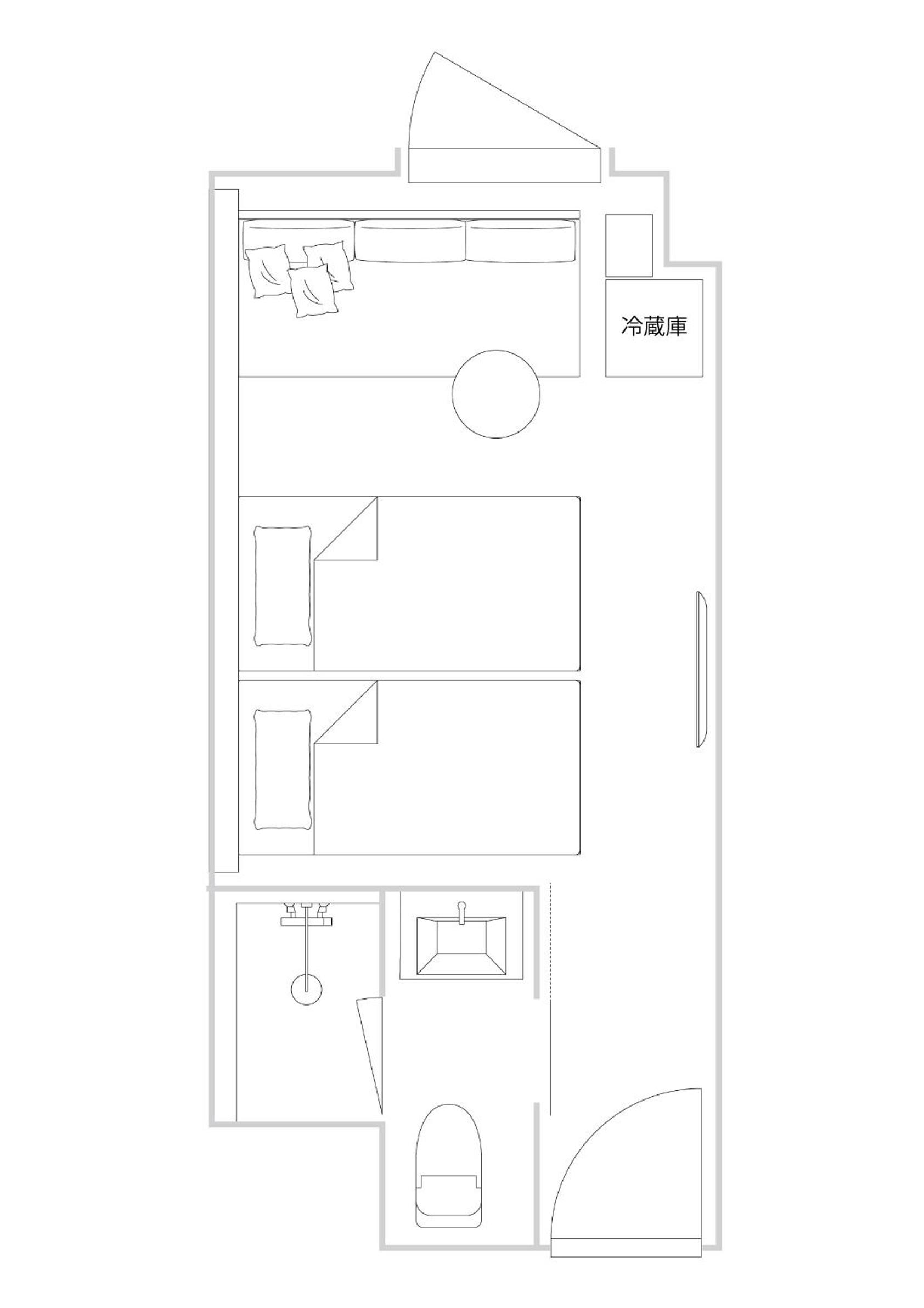 Comfort Twin Room with Sofa Bed - Photo 15