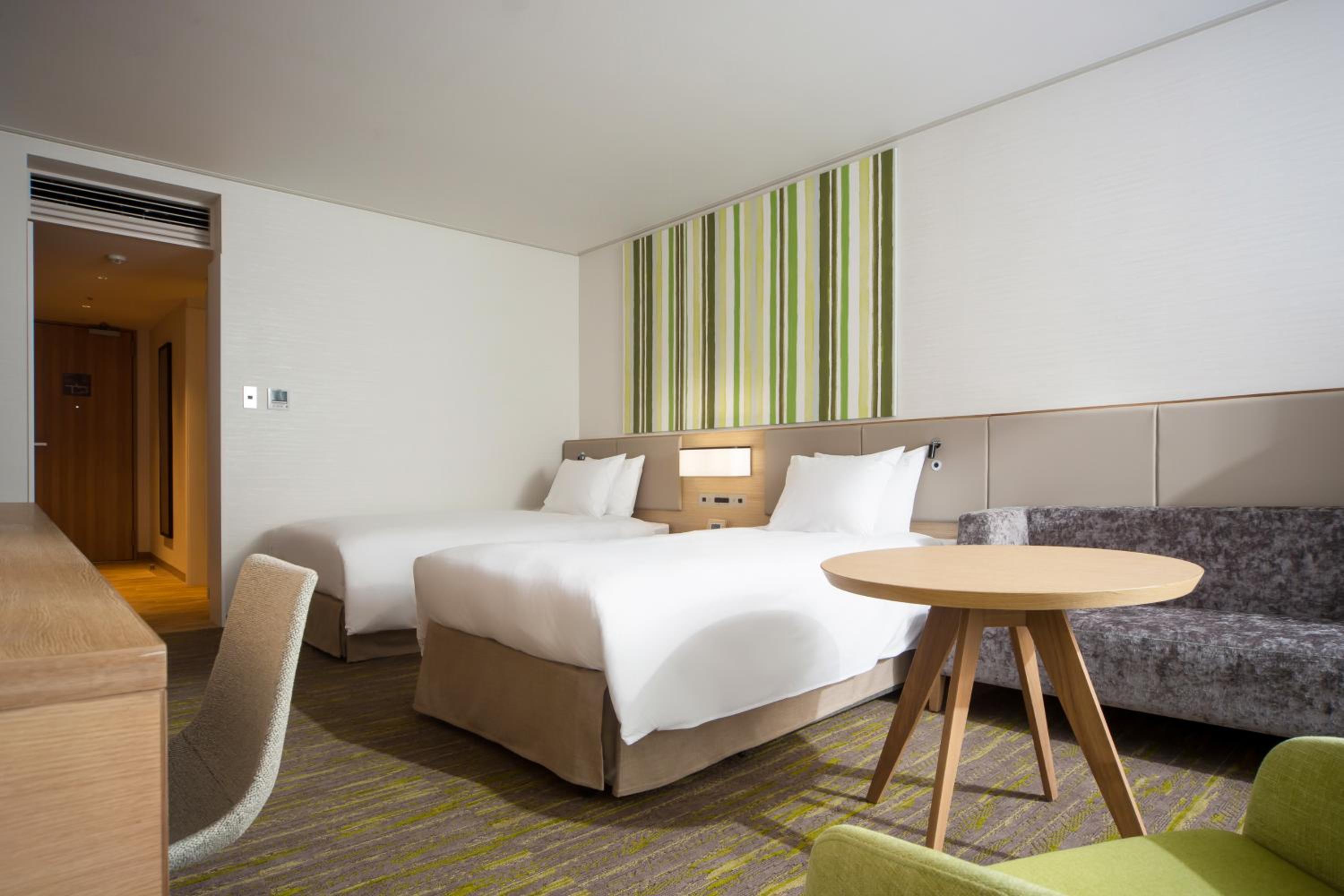 Premium Double Room With Two Double Beds And Balcony 