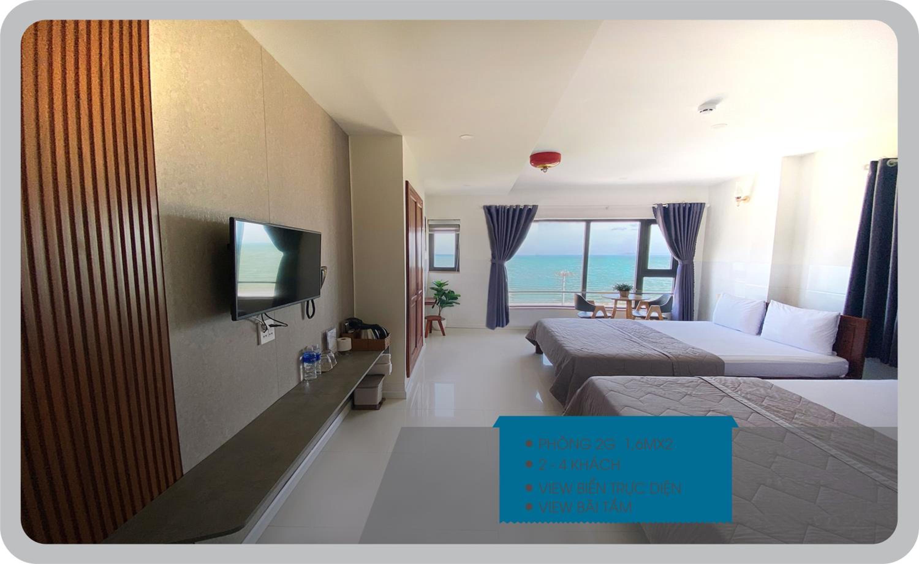 Deluxe Double or Twin Room with Sea View