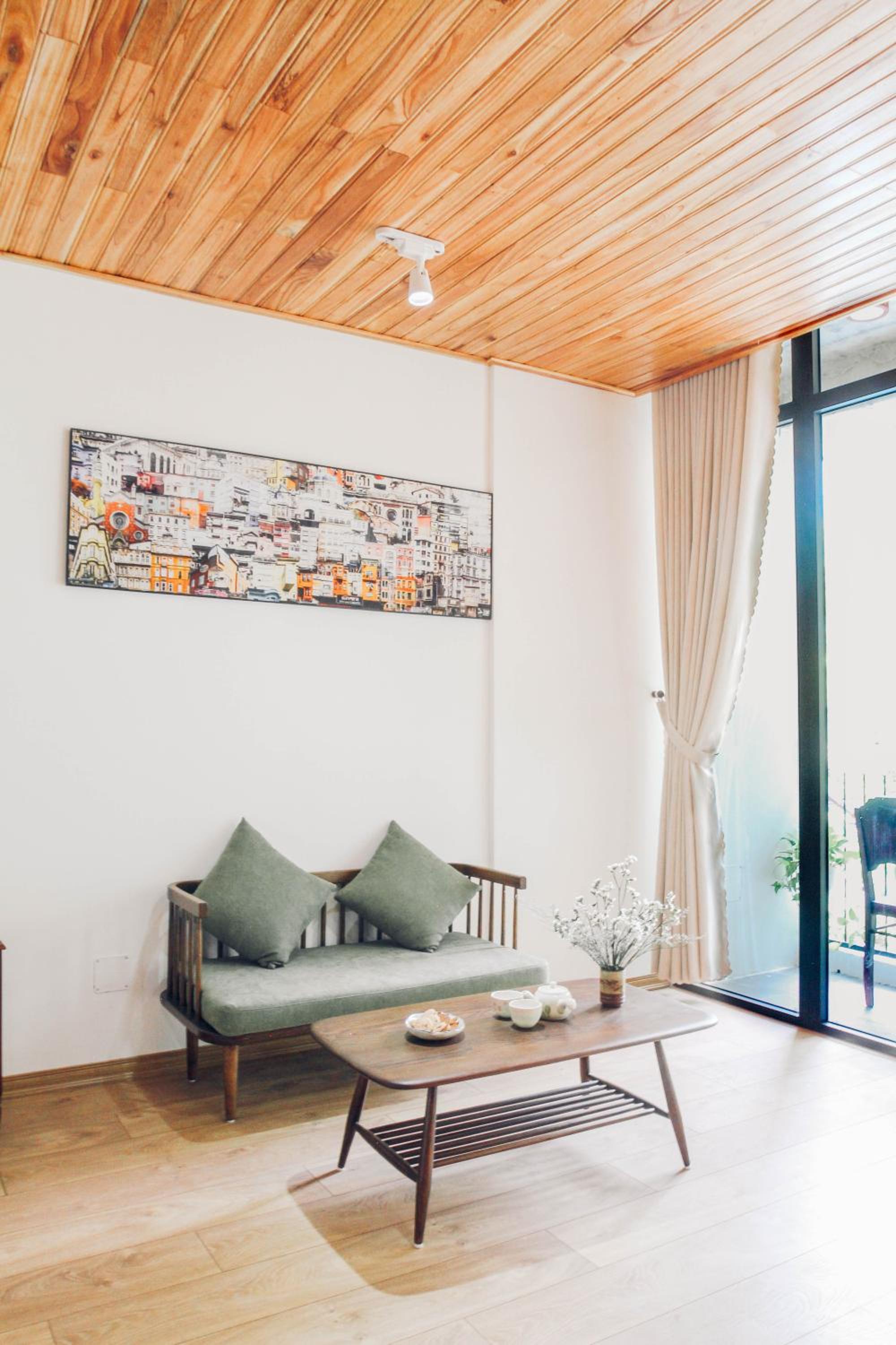 Studio with Balcony