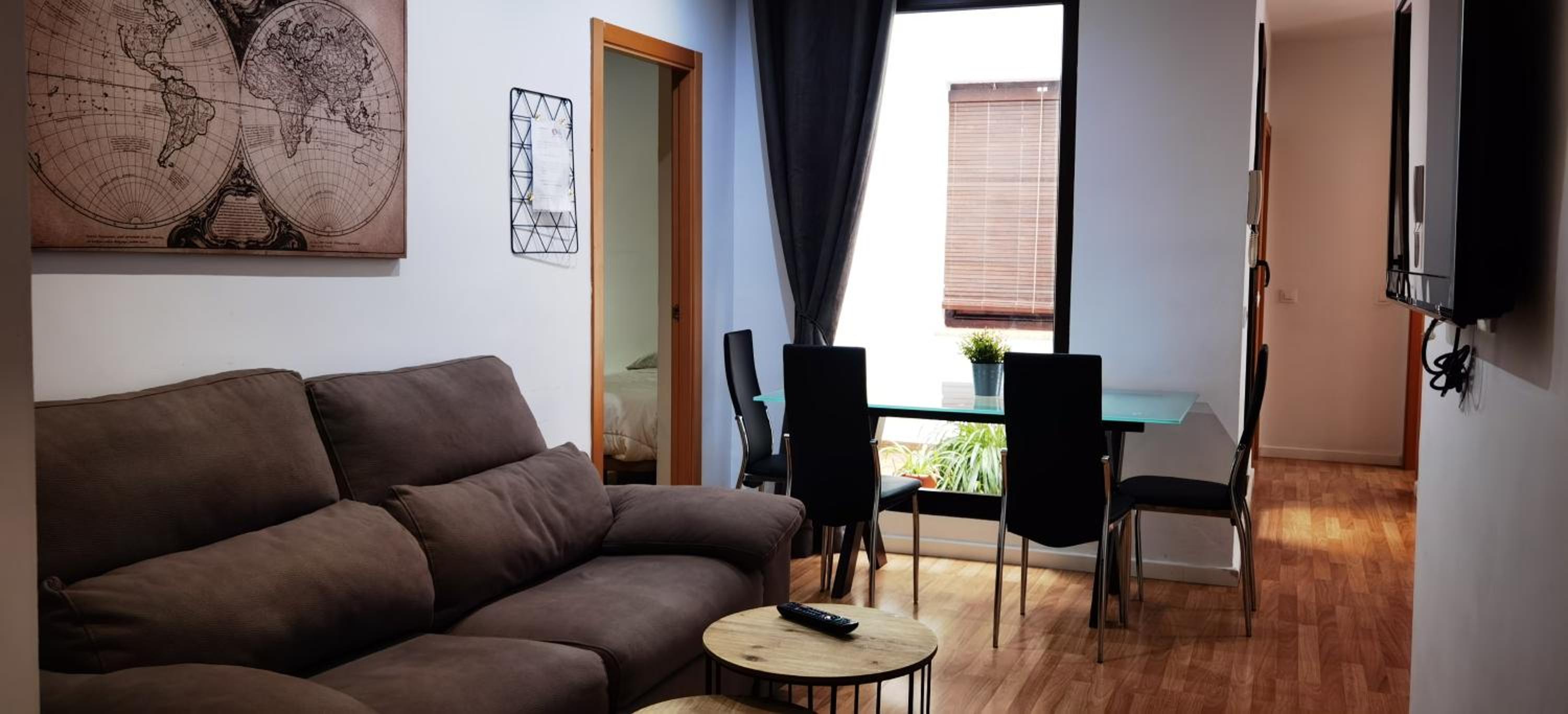 Apartamento de dos habitaciones