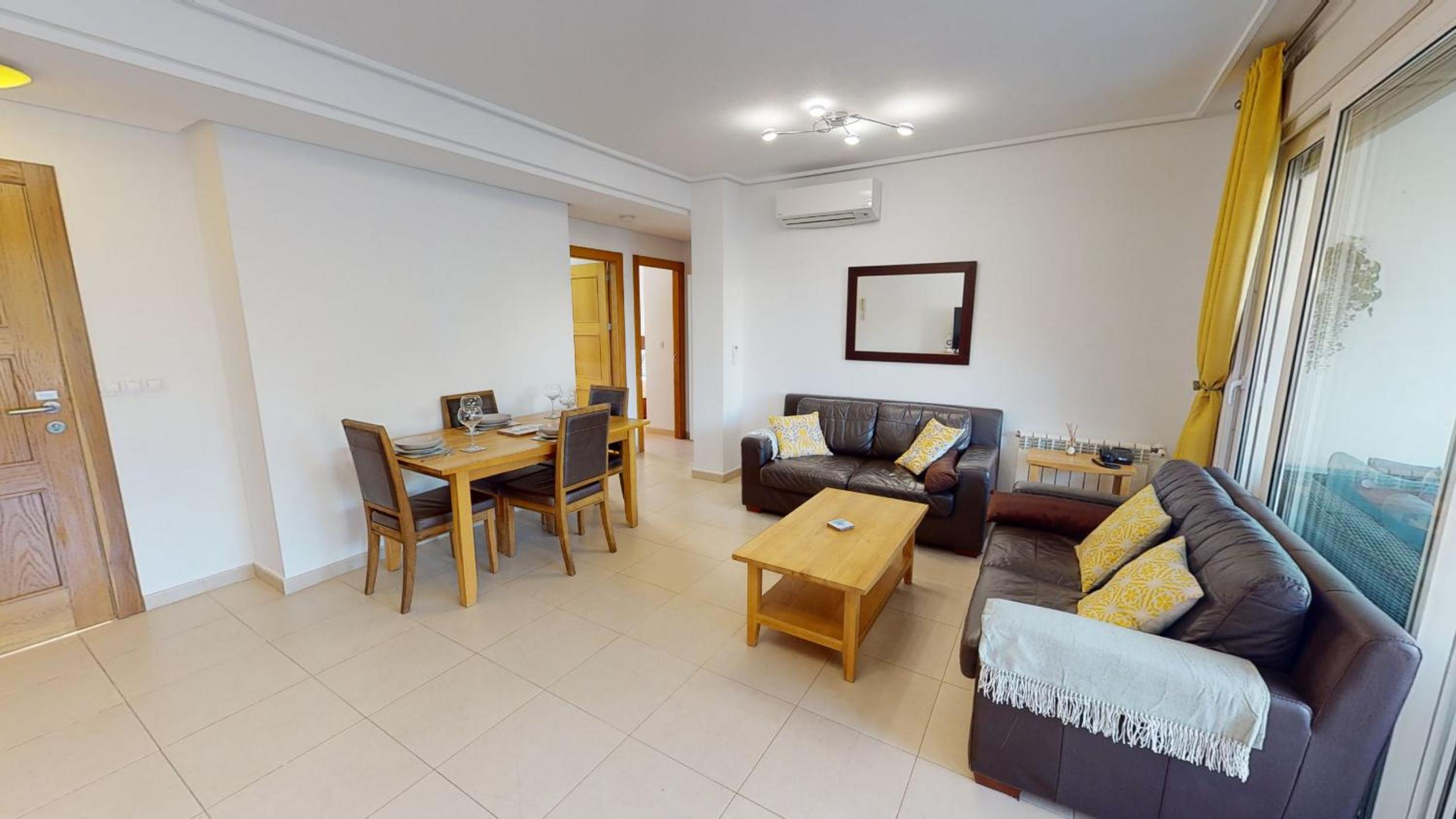 Apartamento de dos habitaciones