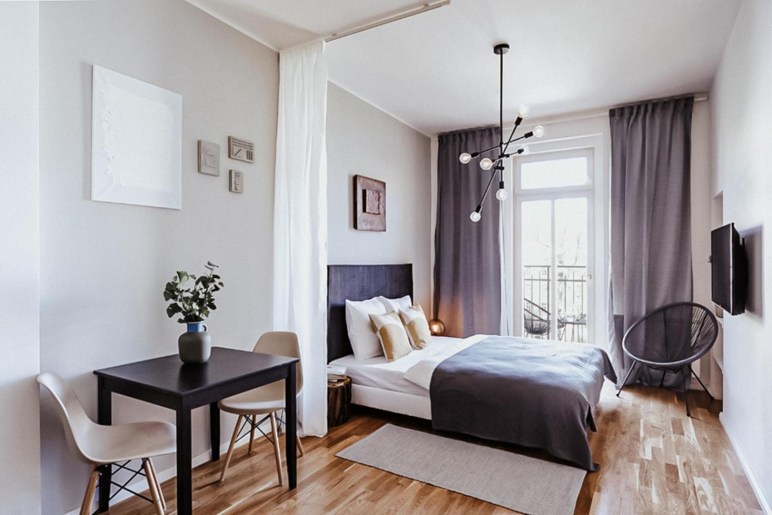 Studio with Balcony