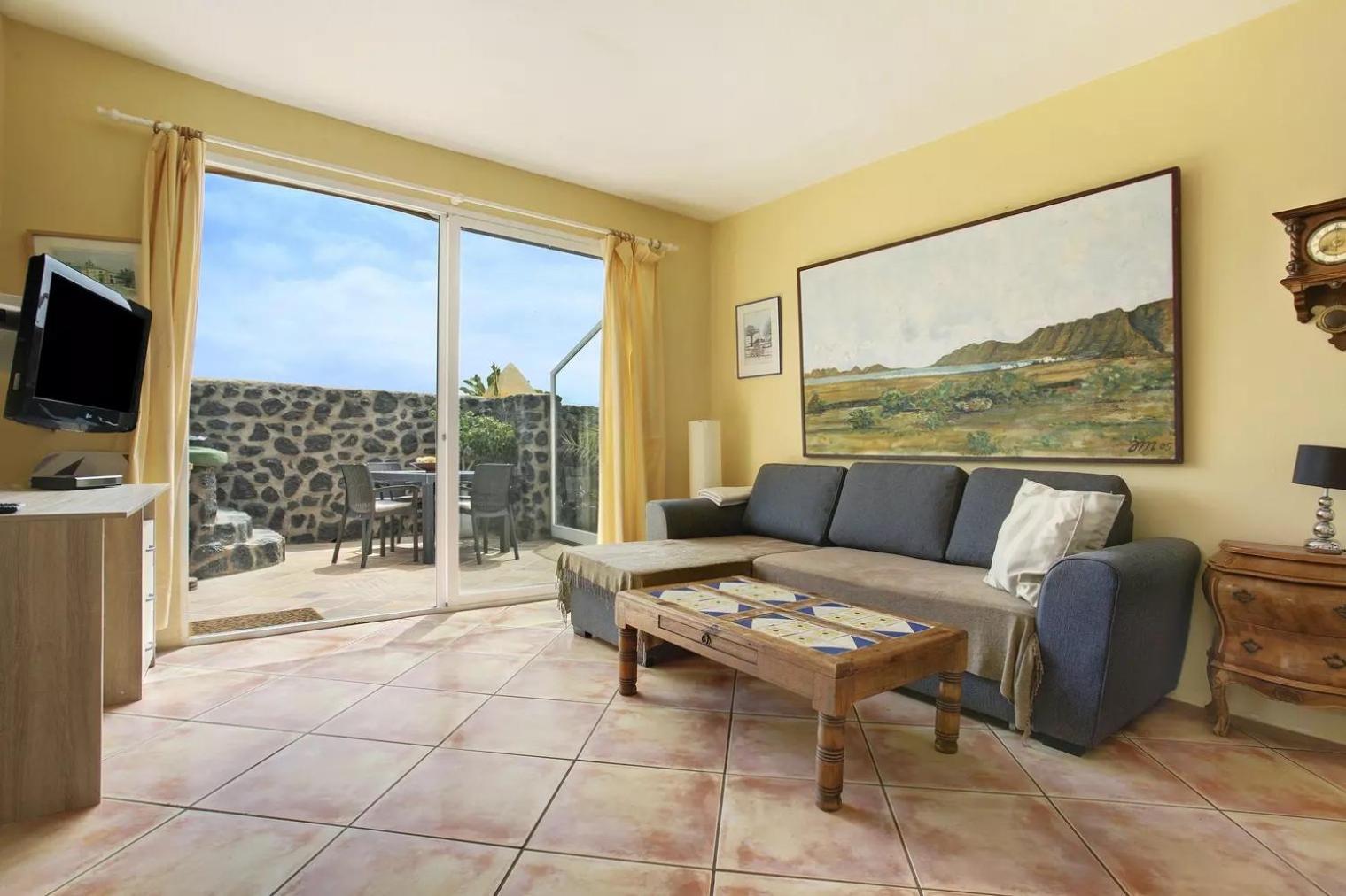Estudio con terraza