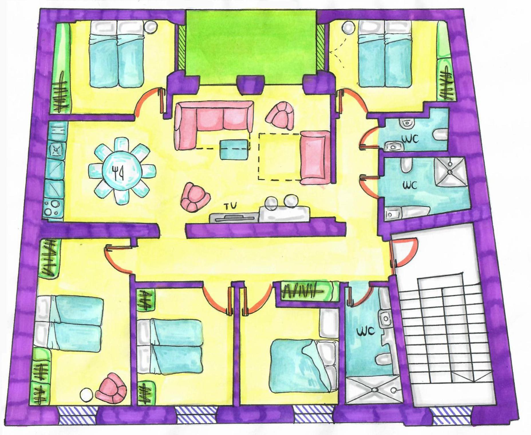 Five-Bedroom Apartment - First Floor - Photo 4