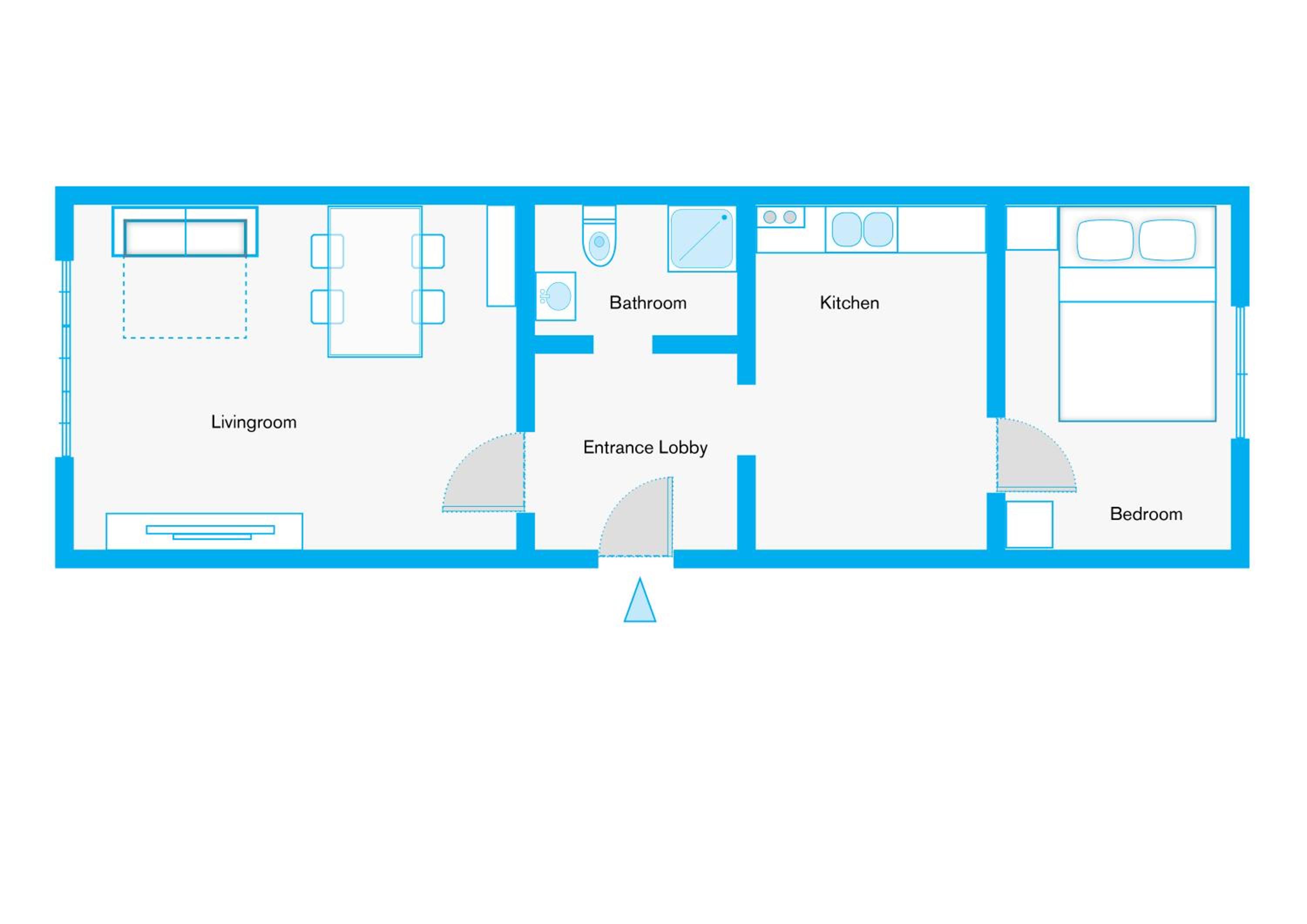 One-Bedroom Apartment photo 1
