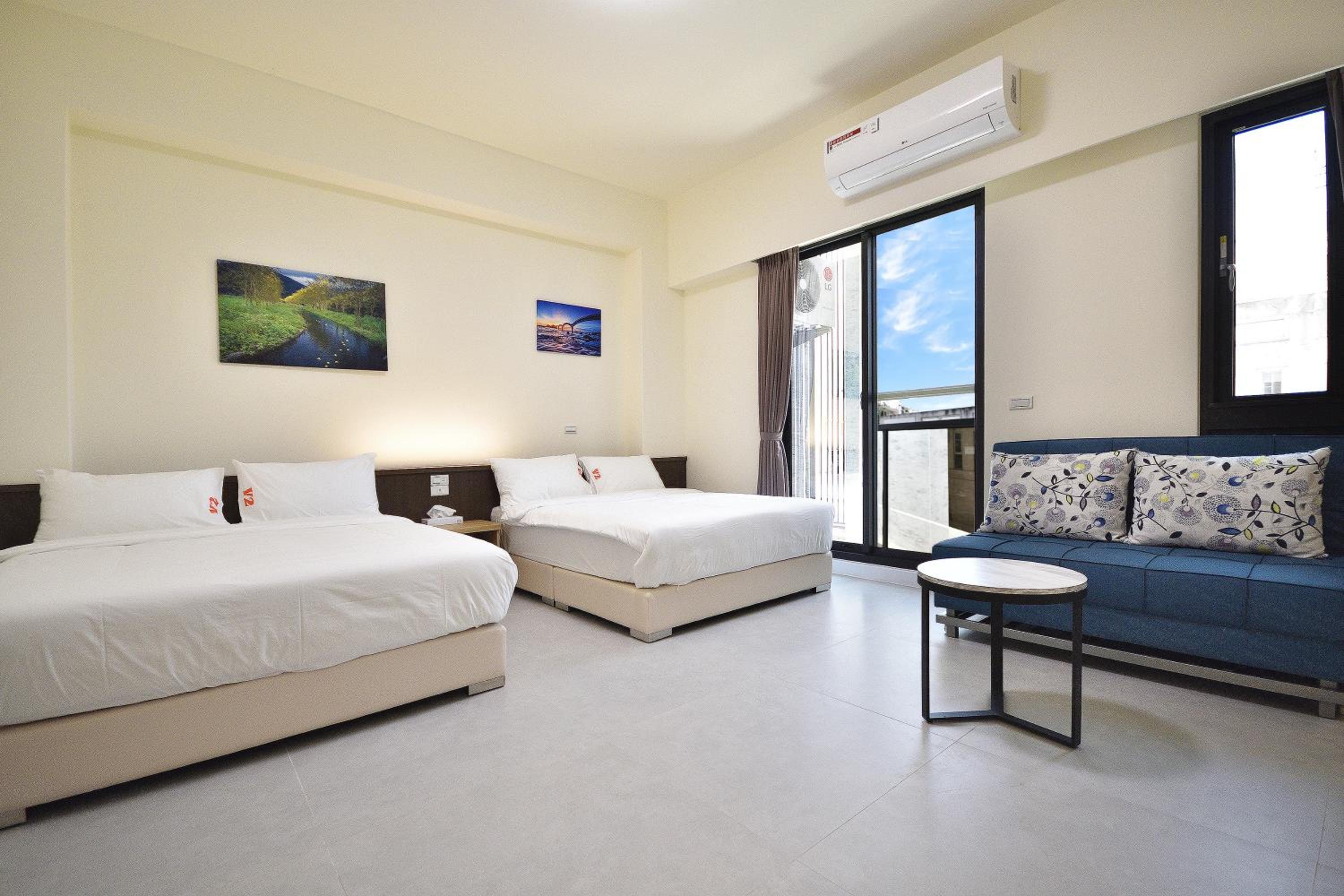 Quadruple Room with Balcony