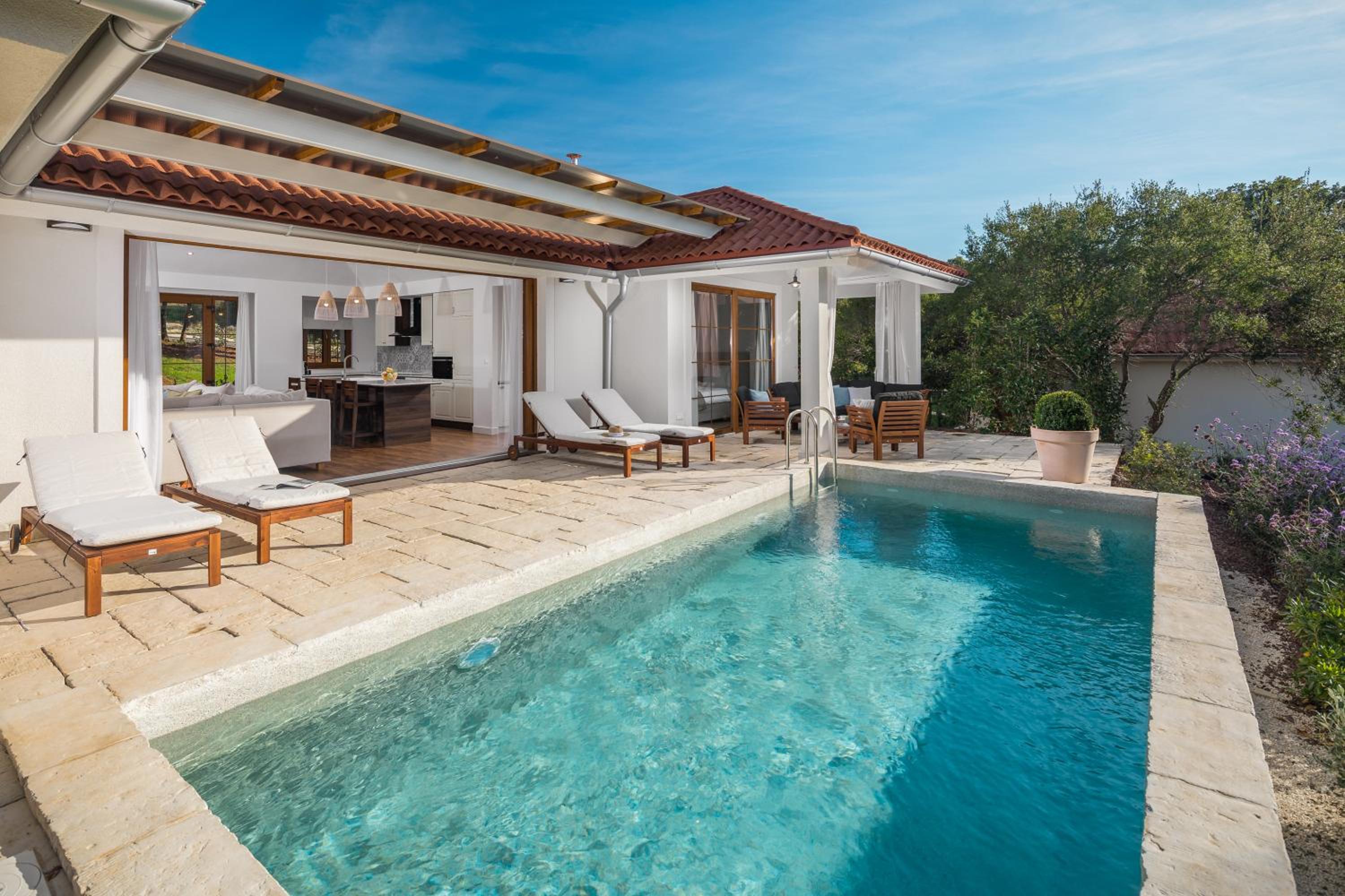 BeachSide Villa with Swimming Pool