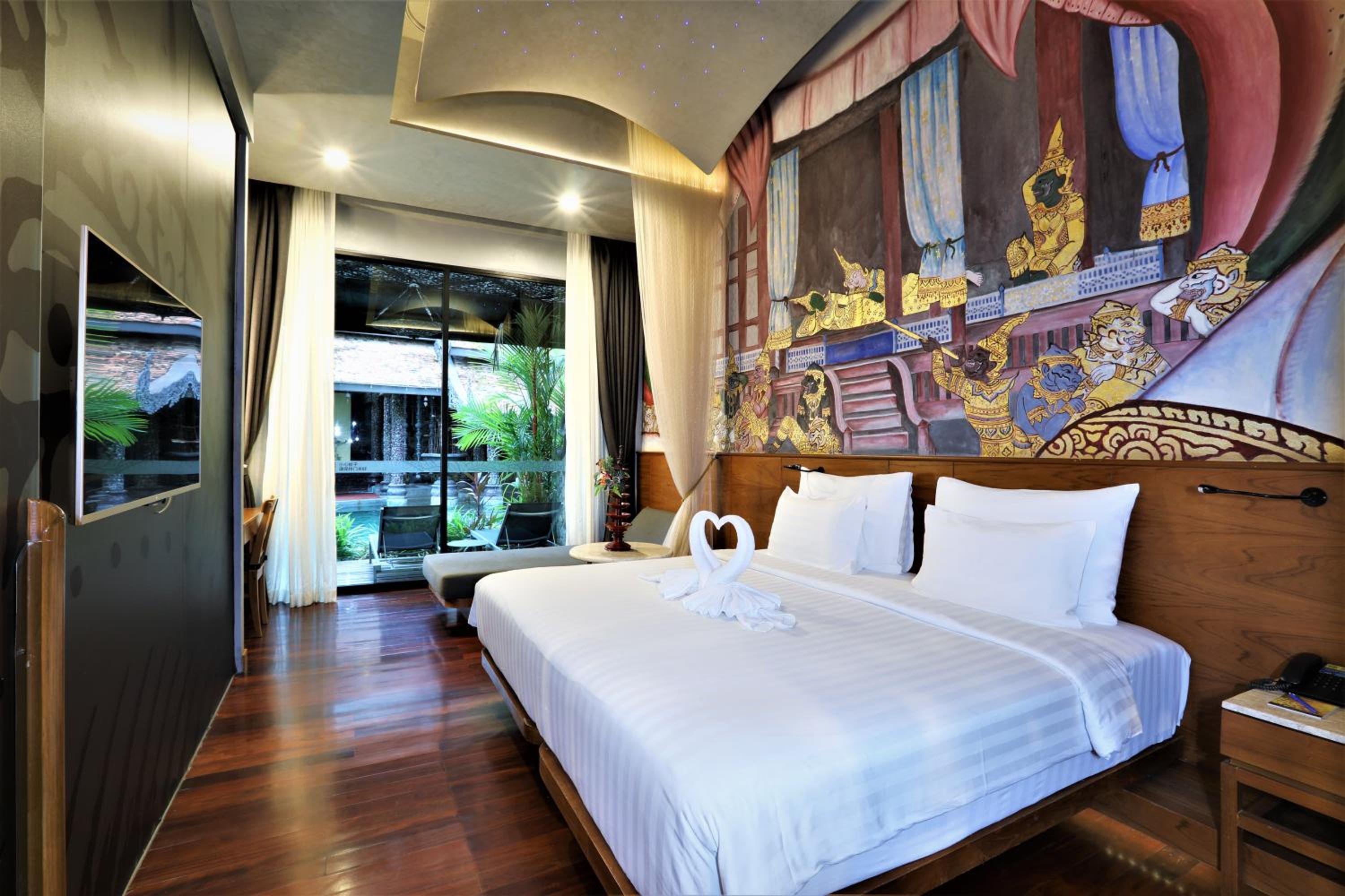 Double or Twin Room with Swimming Pool Access photo 1