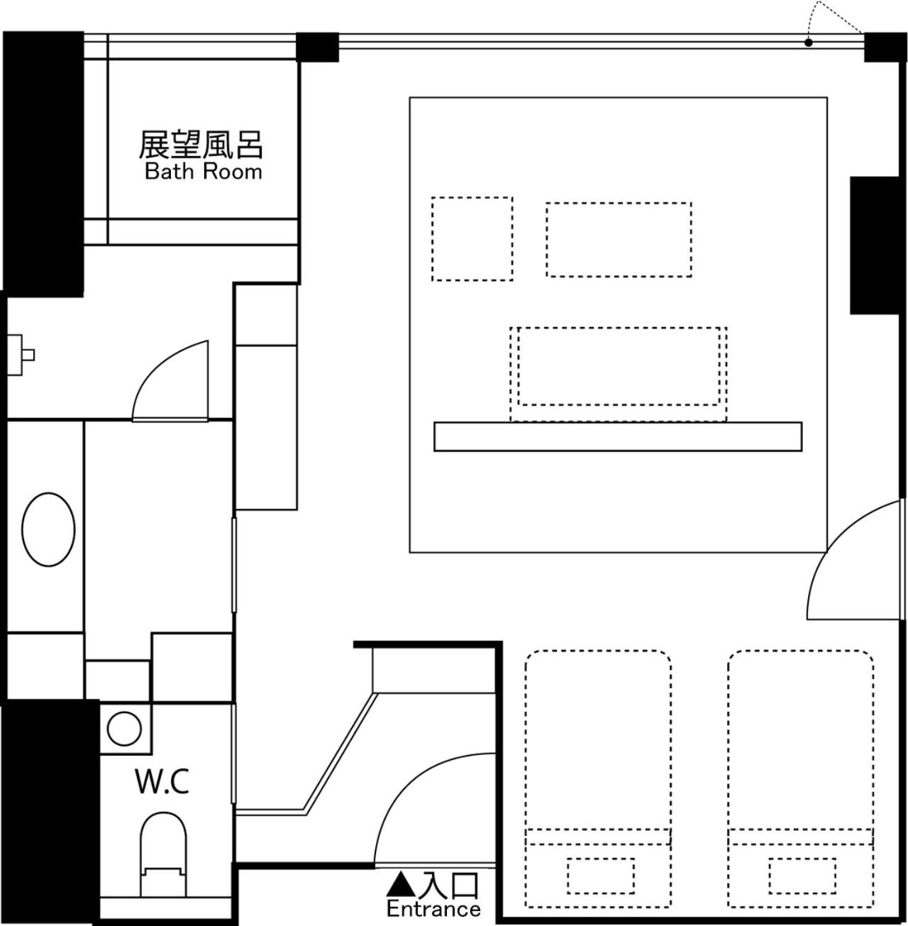 Luxury Room with Onsen View Bath photo 3